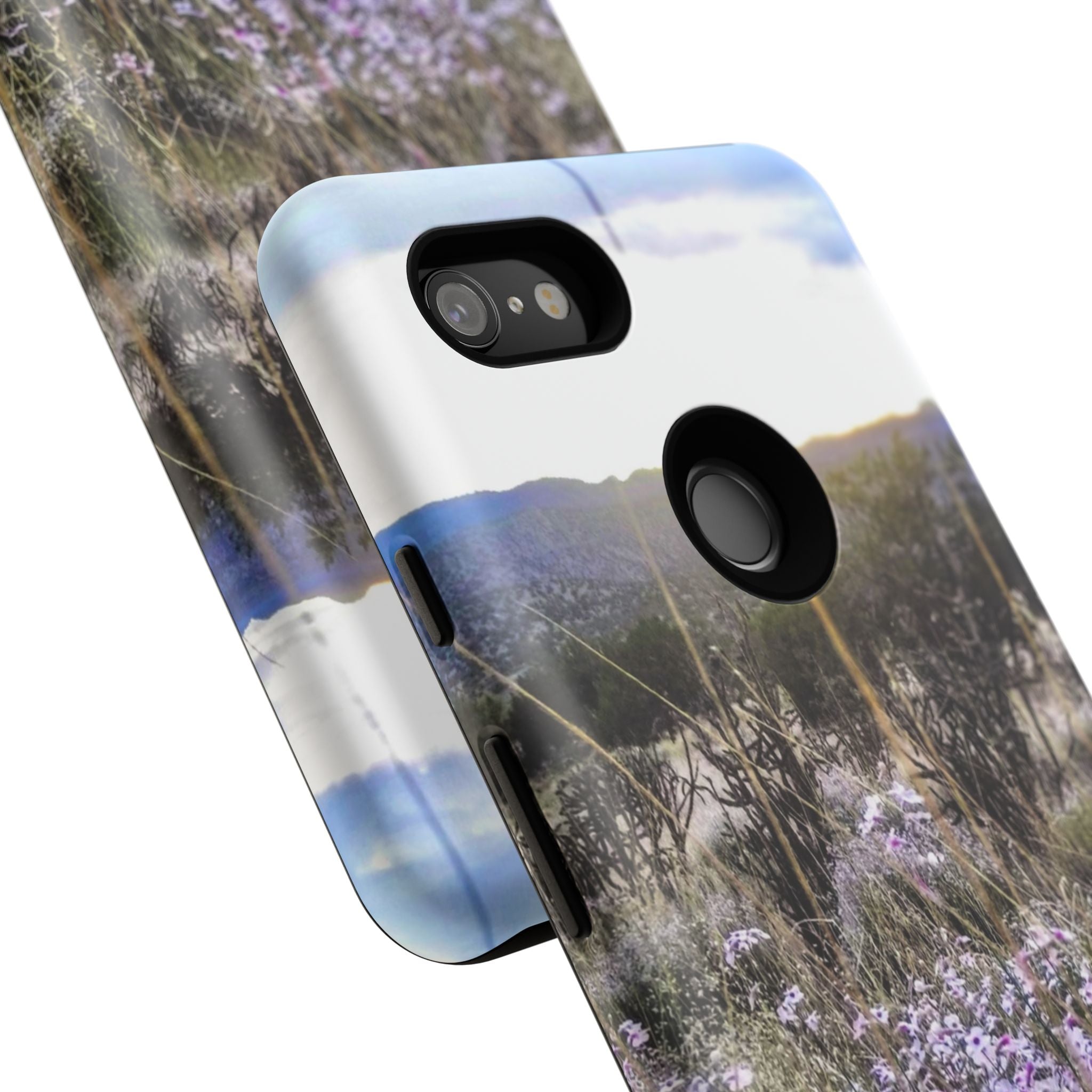 Floral Phone Case, Tough Phone Cover for Outdoor Lovers, Nature-Inspired Accessories, Gift for Photography Enthusiasts, Protective [...]
