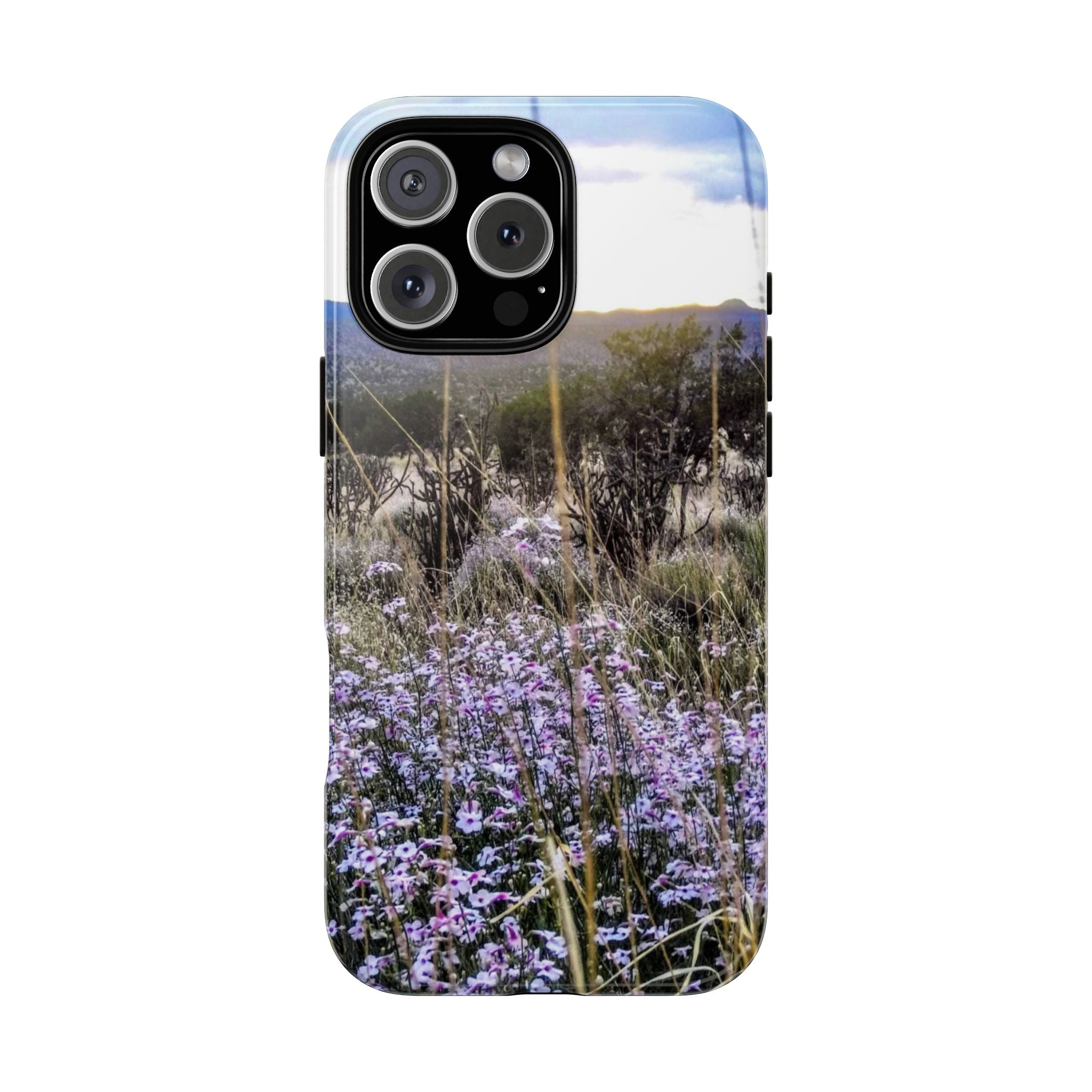 Floral Phone Case, Tough Phone Cover for Outdoor Lovers, Nature-Inspired Accessories, Gift for Photography Enthusiasts, Protective [...]