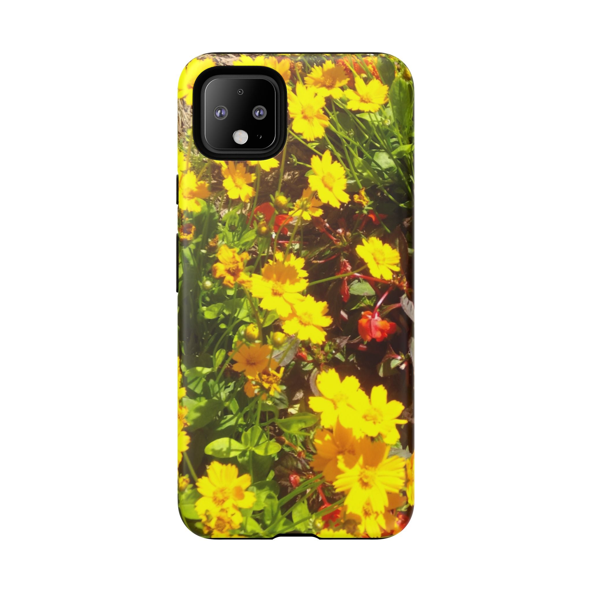 Floral Phone Case - Tough Cases with Vibrant Yellow Flowers, Protective Floral Cover, Spring Decor, Gift Idea for Nature Lovers, [...]