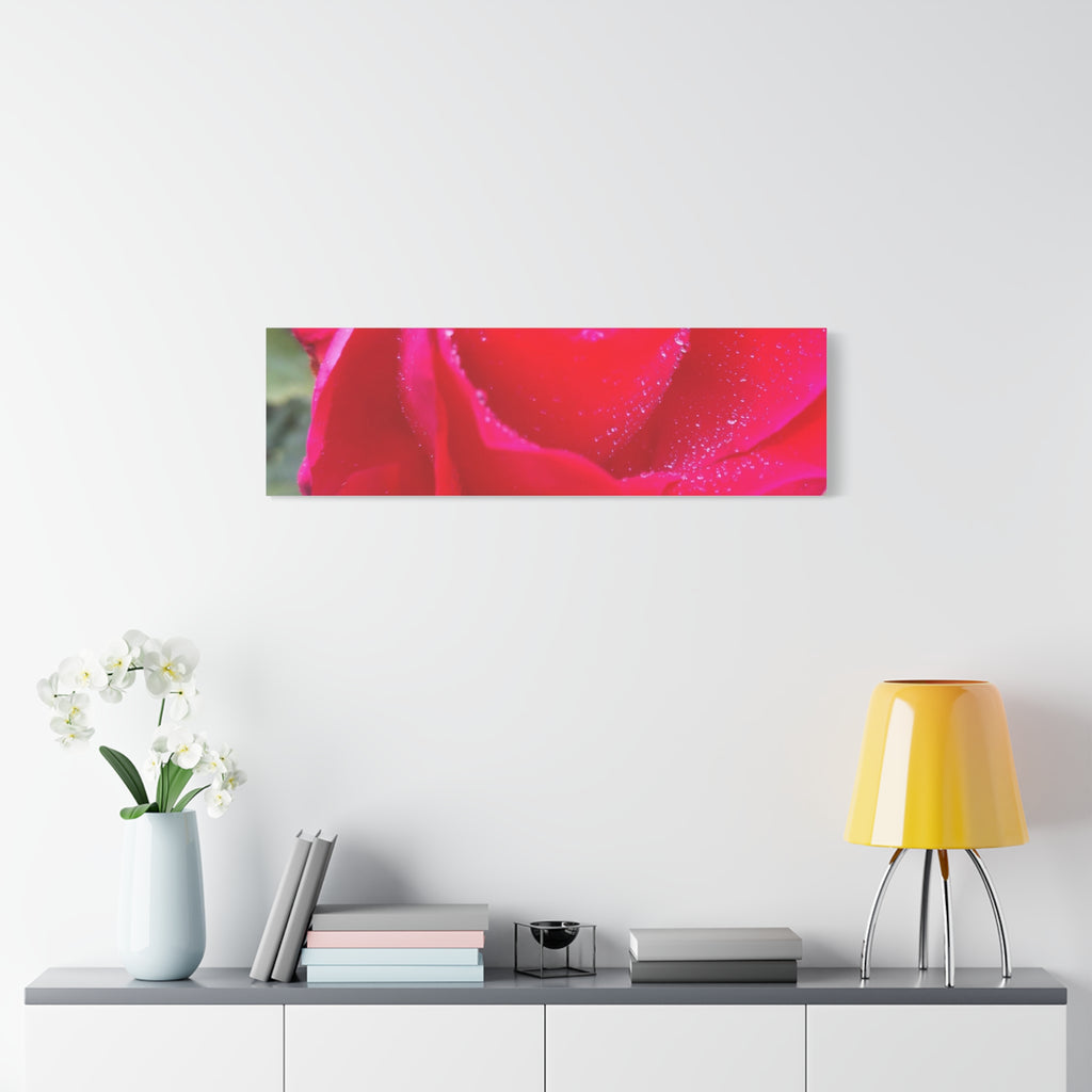 Stunning Floral Canvas Print, Home Decor, Wall Art, Gift for Flower Lovers, Red Rose Art, Mother's Day Gift