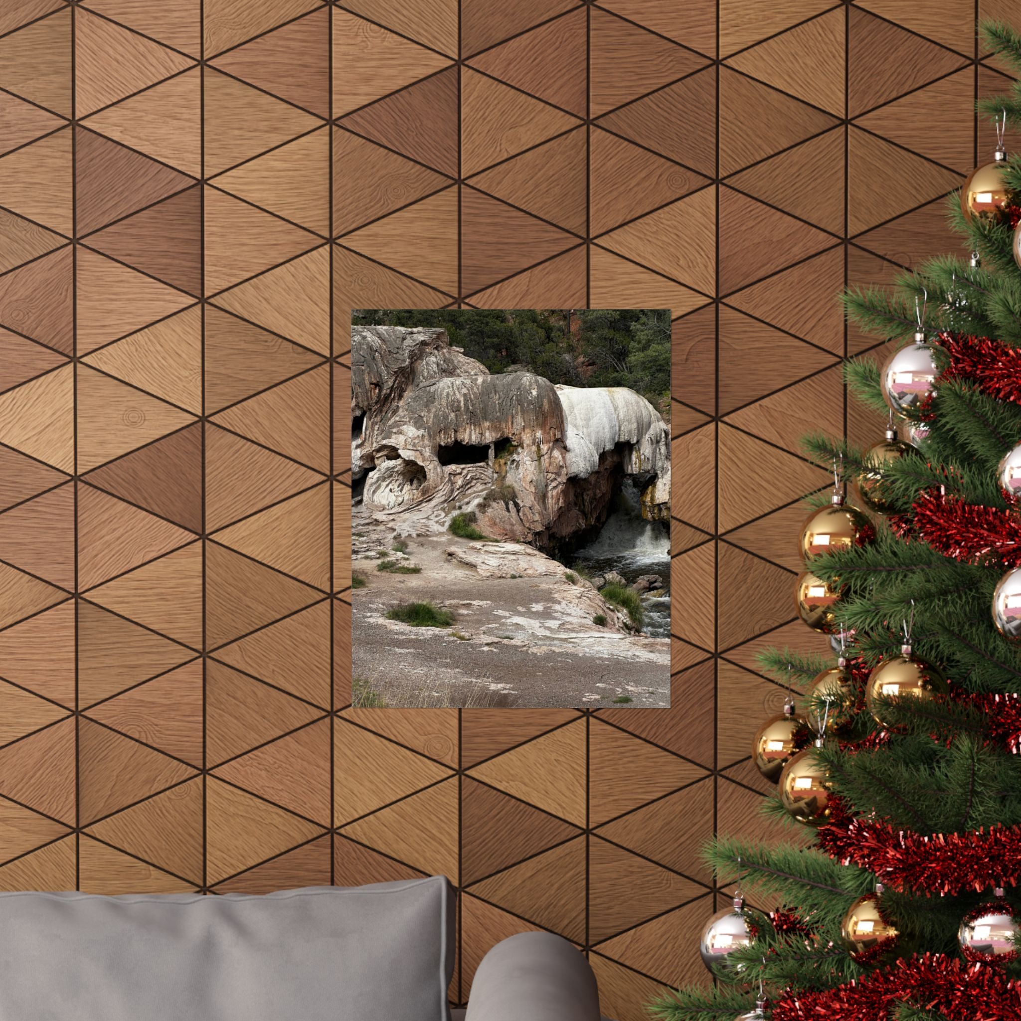 Nature-Inspired Matte Vertical Poster, Landscape Wall Art, Home Decor, Unique Gift, Rustic Vibe, Earthy Aesthetic