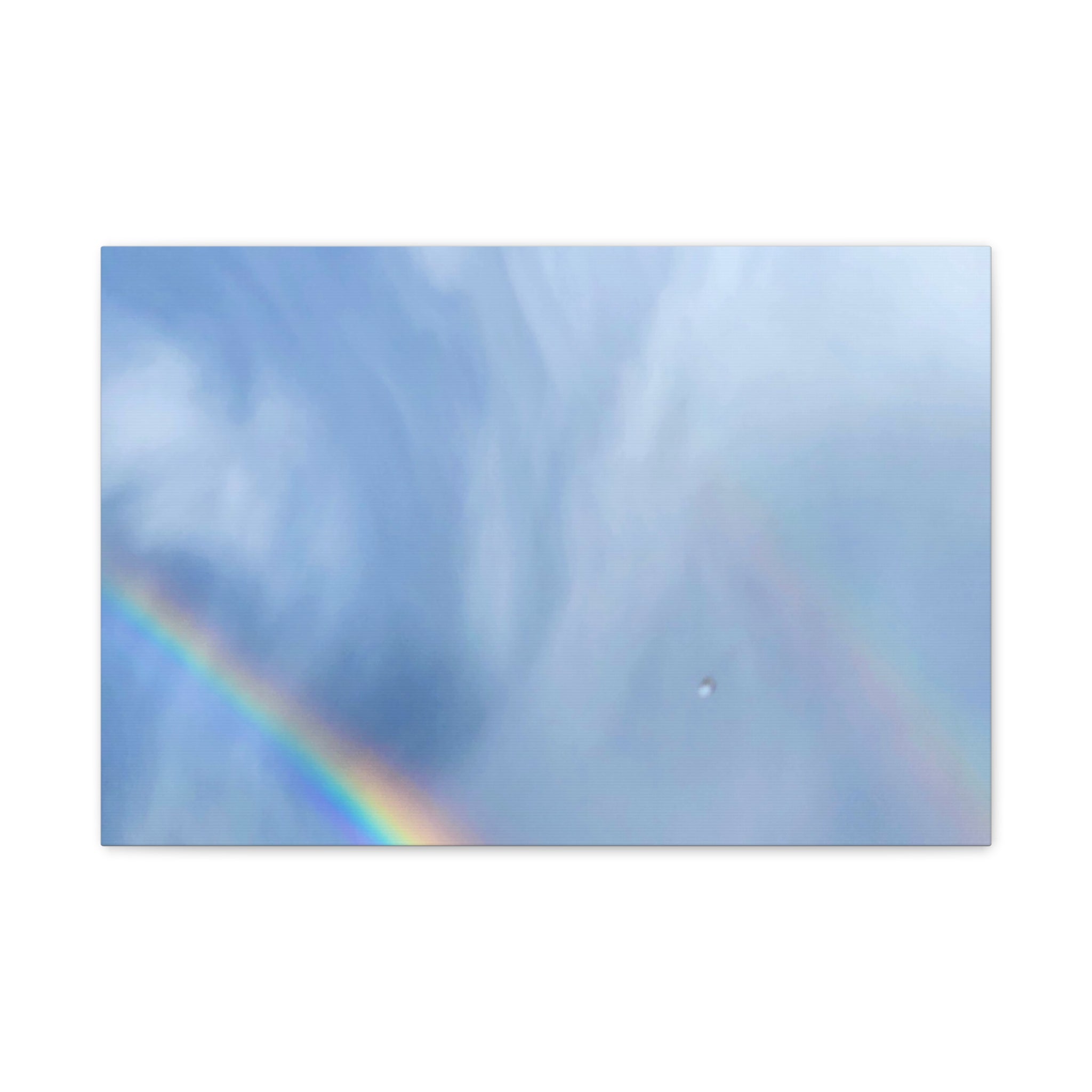 Rainbow Canvas Print, Colorful Wall Art, Home Decor, Nature Inspired Art, Gift for Her, Living Room Decoration