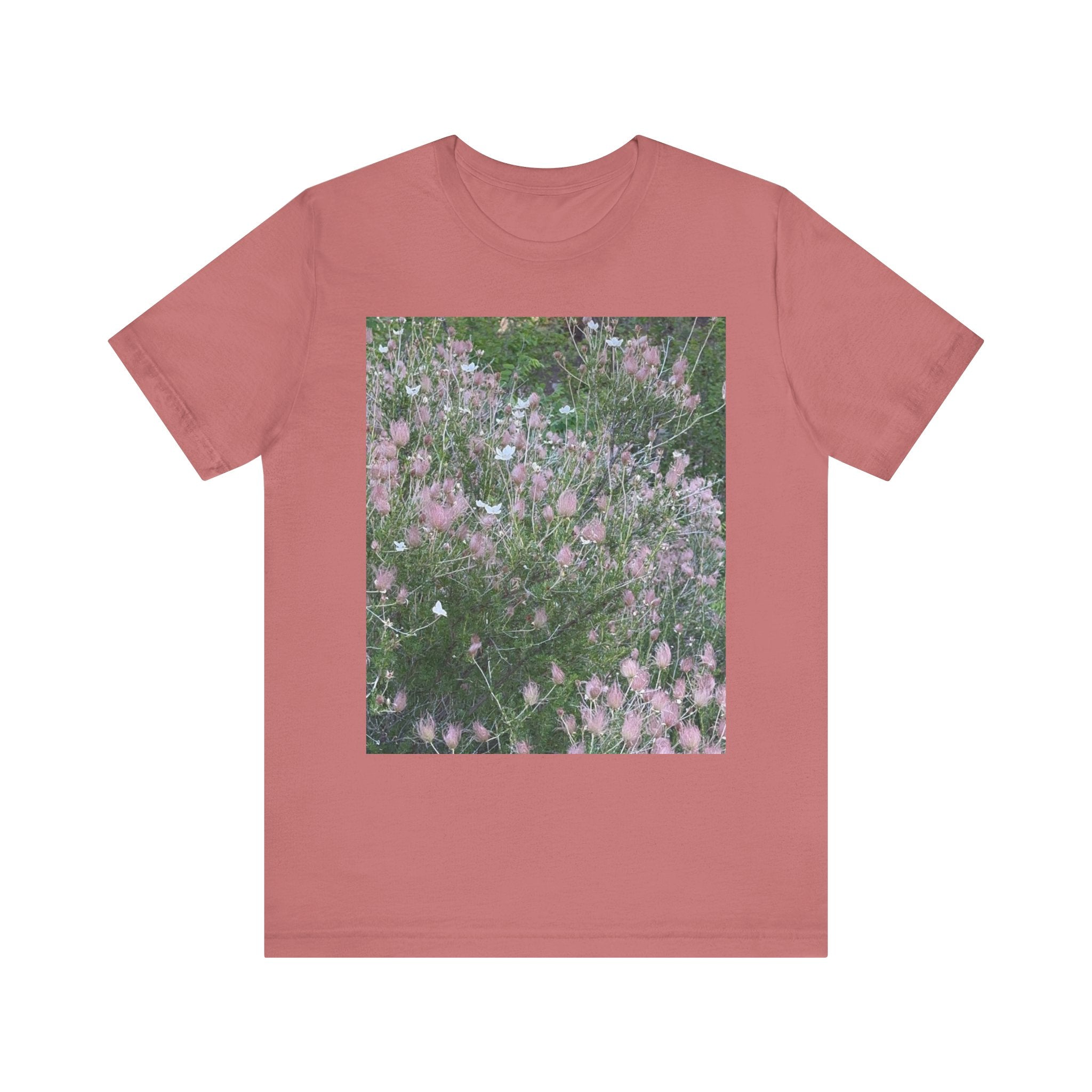Floral Breeze Tee – Botanical Art Unisex Jersey Tee, Nature Lover Gift, Summer Fashion, Casual Wear, Eco-Friendly Style