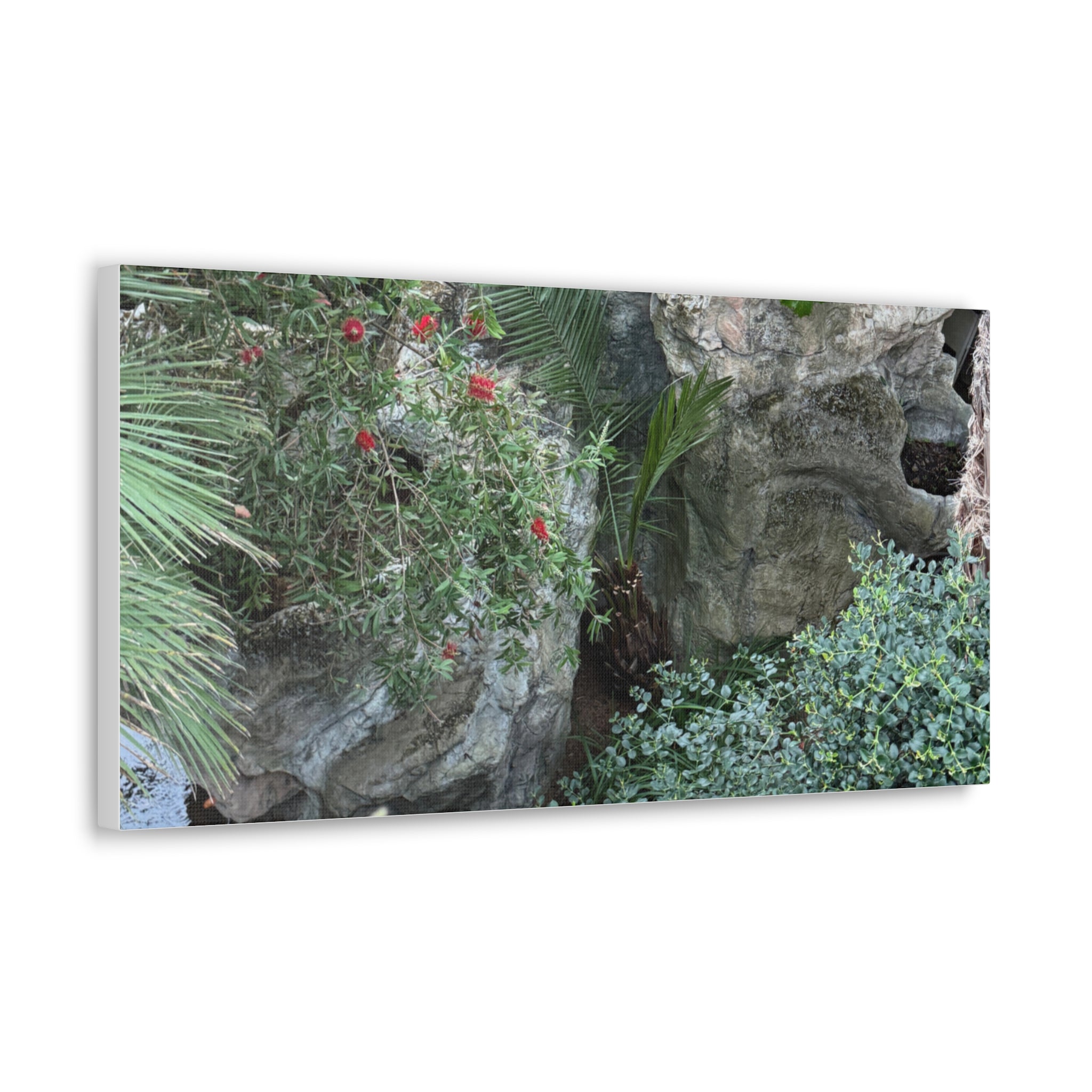 Canvas Wall Art, Tropical Garden Print, Home Decor, Botanical Artwork, Nature Lover Gift, Modern Interior Design