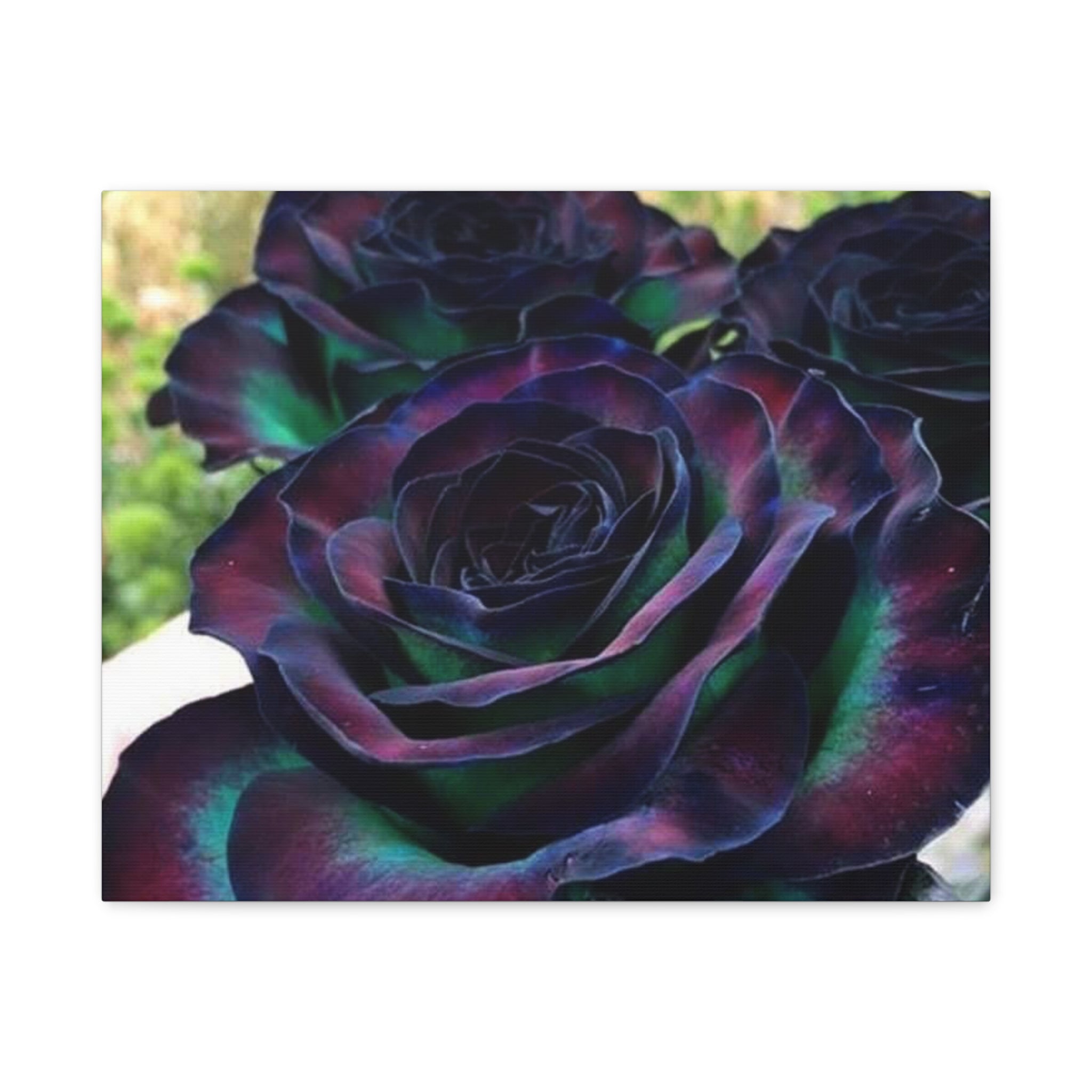 Matte Canvas Wall Art Print of Mystical Roses, Colorful Home Decor, Unique Gift for Art Lovers, Flower Wall Decor, Floral Artwork, [...]