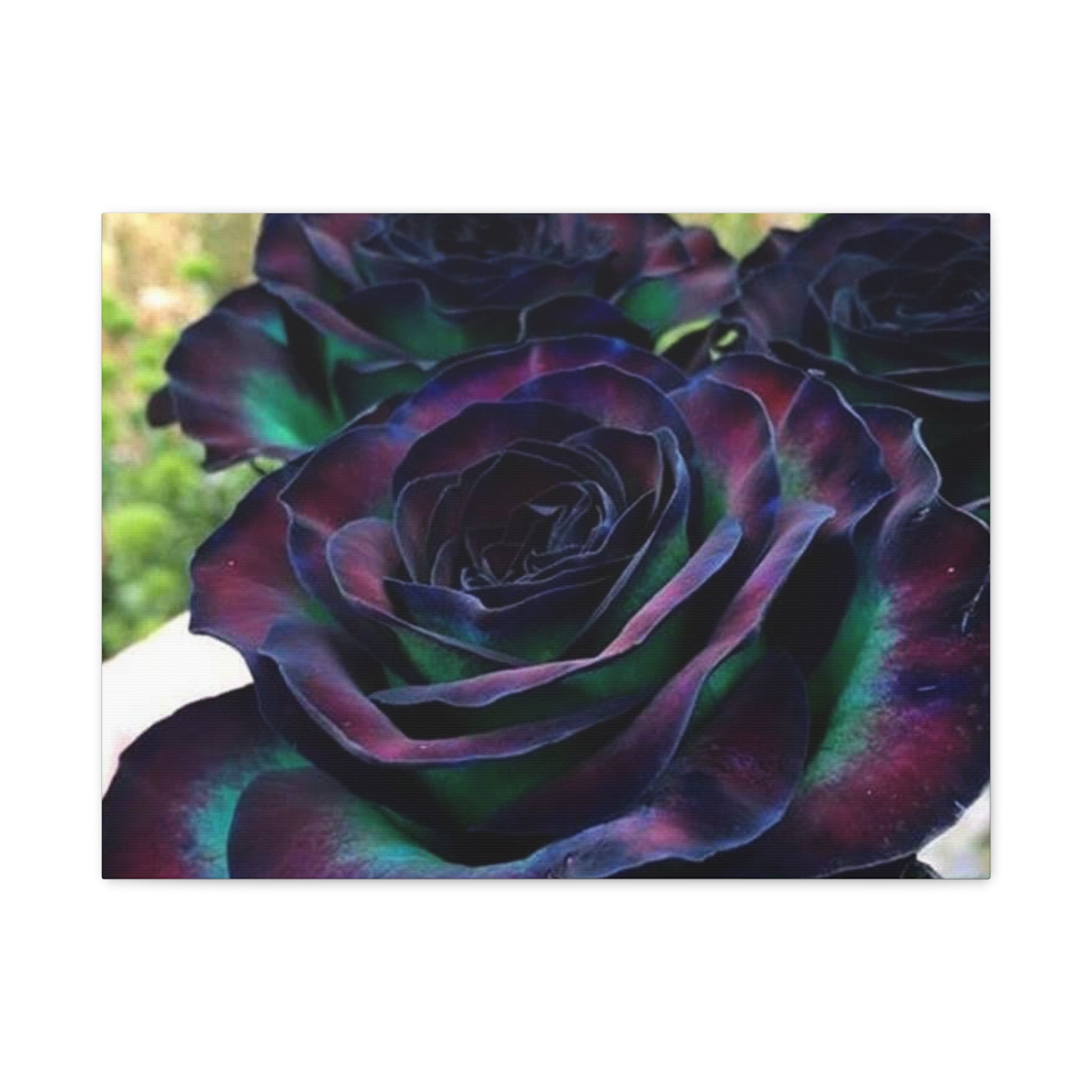 Matte Canvas Wall Art Print of Mystical Roses, Colorful Home Decor, Unique Gift for Art Lovers, Flower Wall Decor, Floral Artwork, [...]