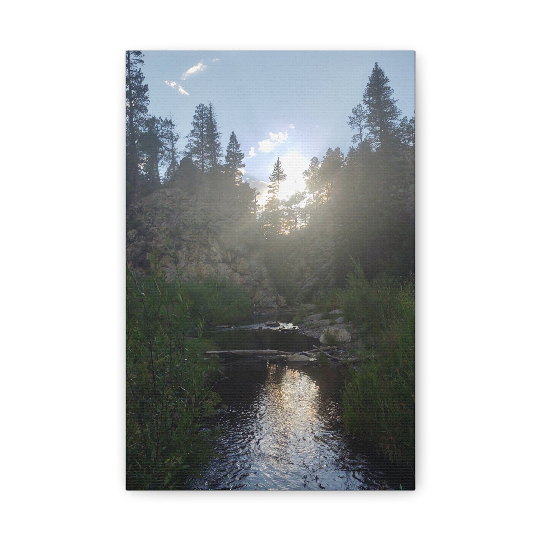 Nature Wall Art Canvas Print for Home Decor, Serene Landscape Artwork, Office Decor, Gift for Nature Lovers, Outdoor Photography