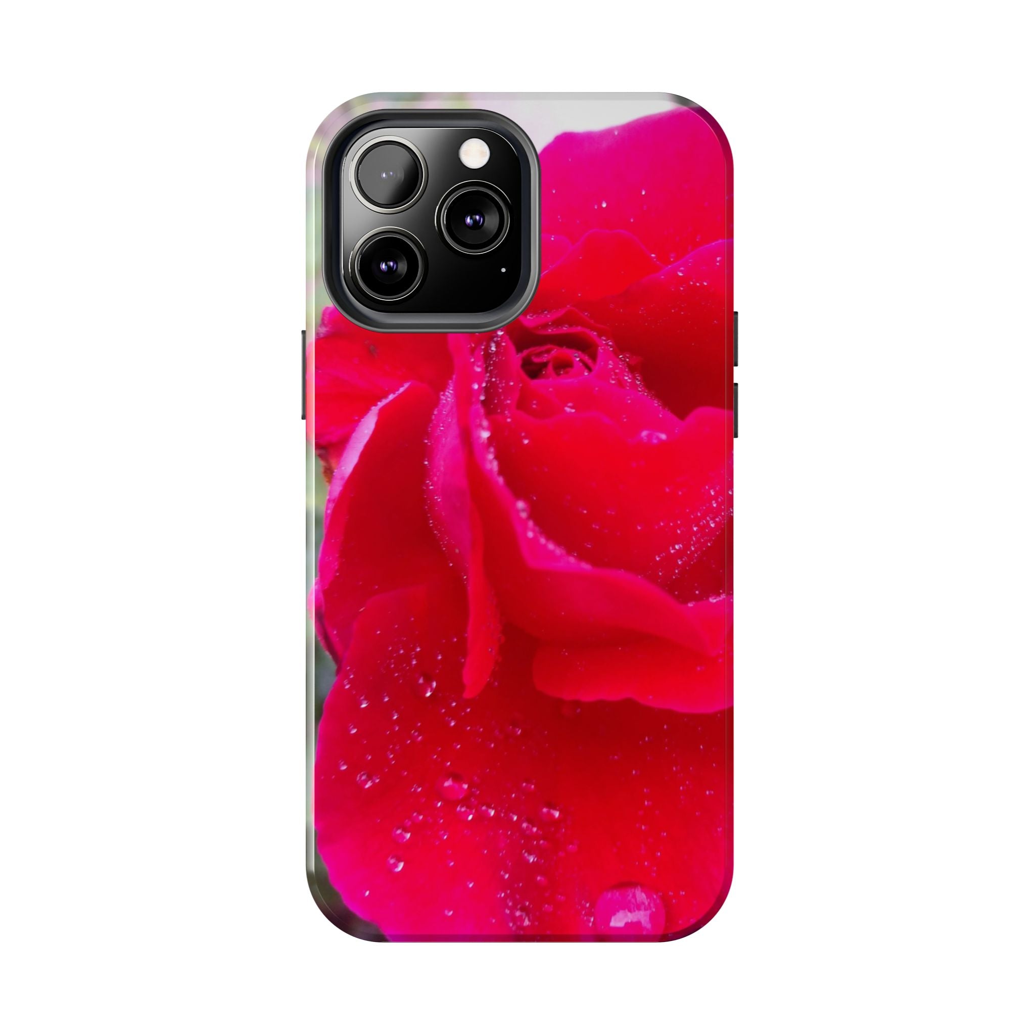 Flower Print Tough Phone Cases, Floral iPhone Case, Durable Mobile Covers, Unique Gift for Her, Birthday Present, Rose Design