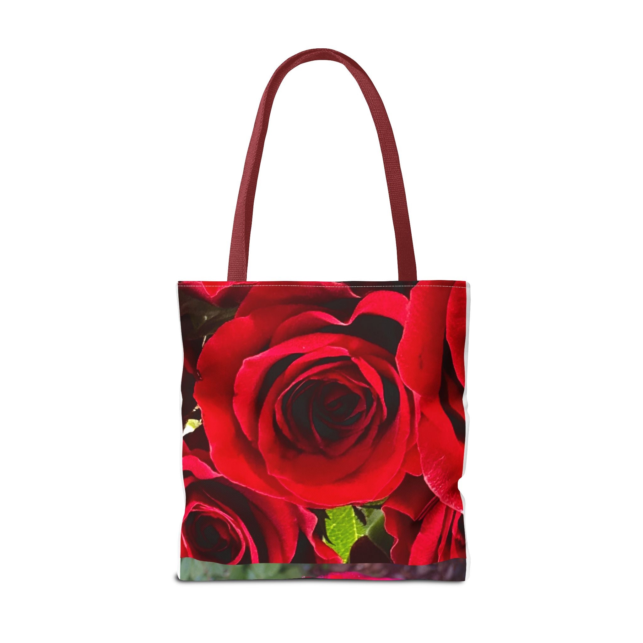 Vibrant Floral Tote Bag | Artistic Rose Design for Everyday Use, Eco-Friendly Shopping, Perfect Gift for Garden Lovers