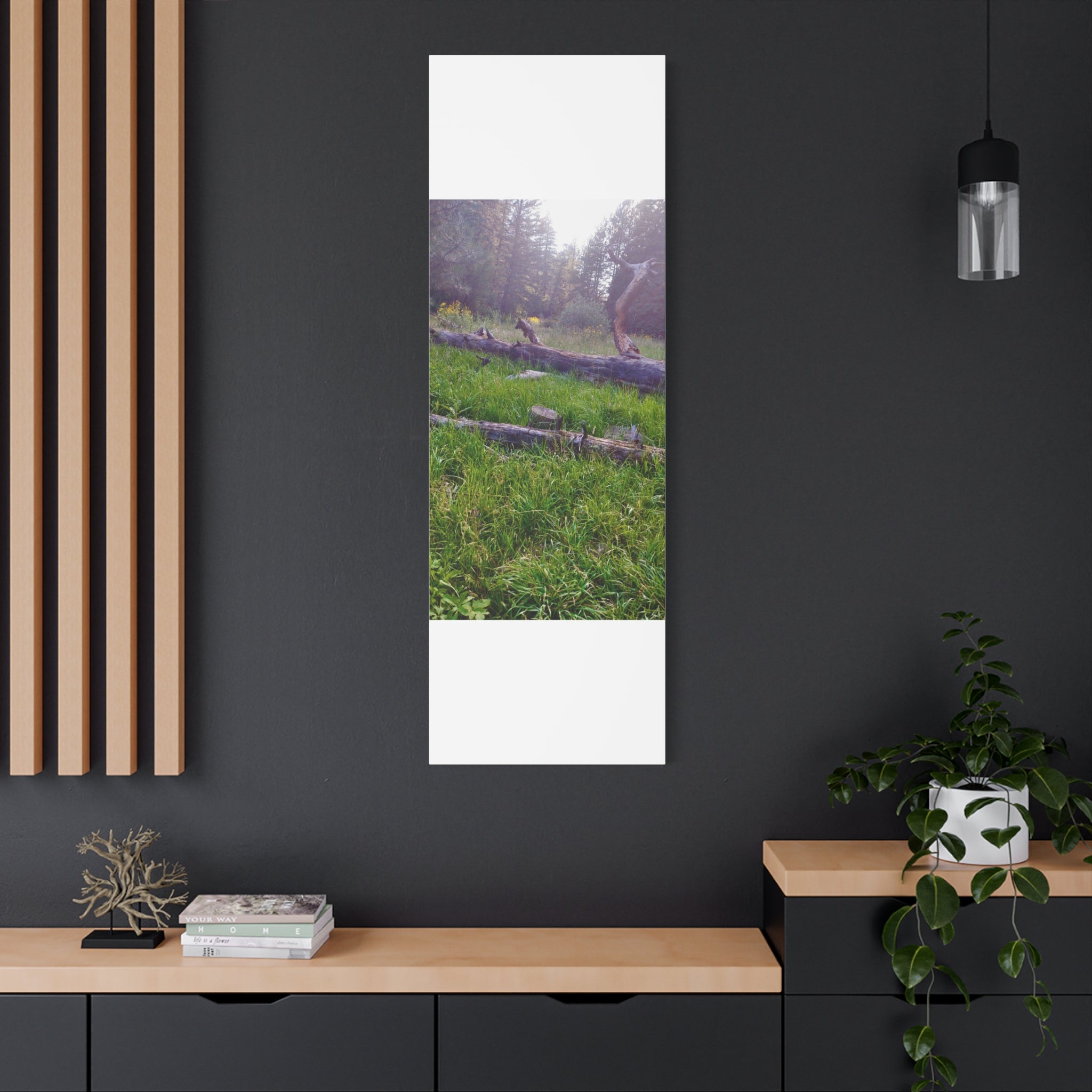 Classic Canvas Wall Art - Nature Decor, Outdoor Wall Hanging, Home Aesthetic, Gift for Nature Lovers, Rustic Cabin Decor