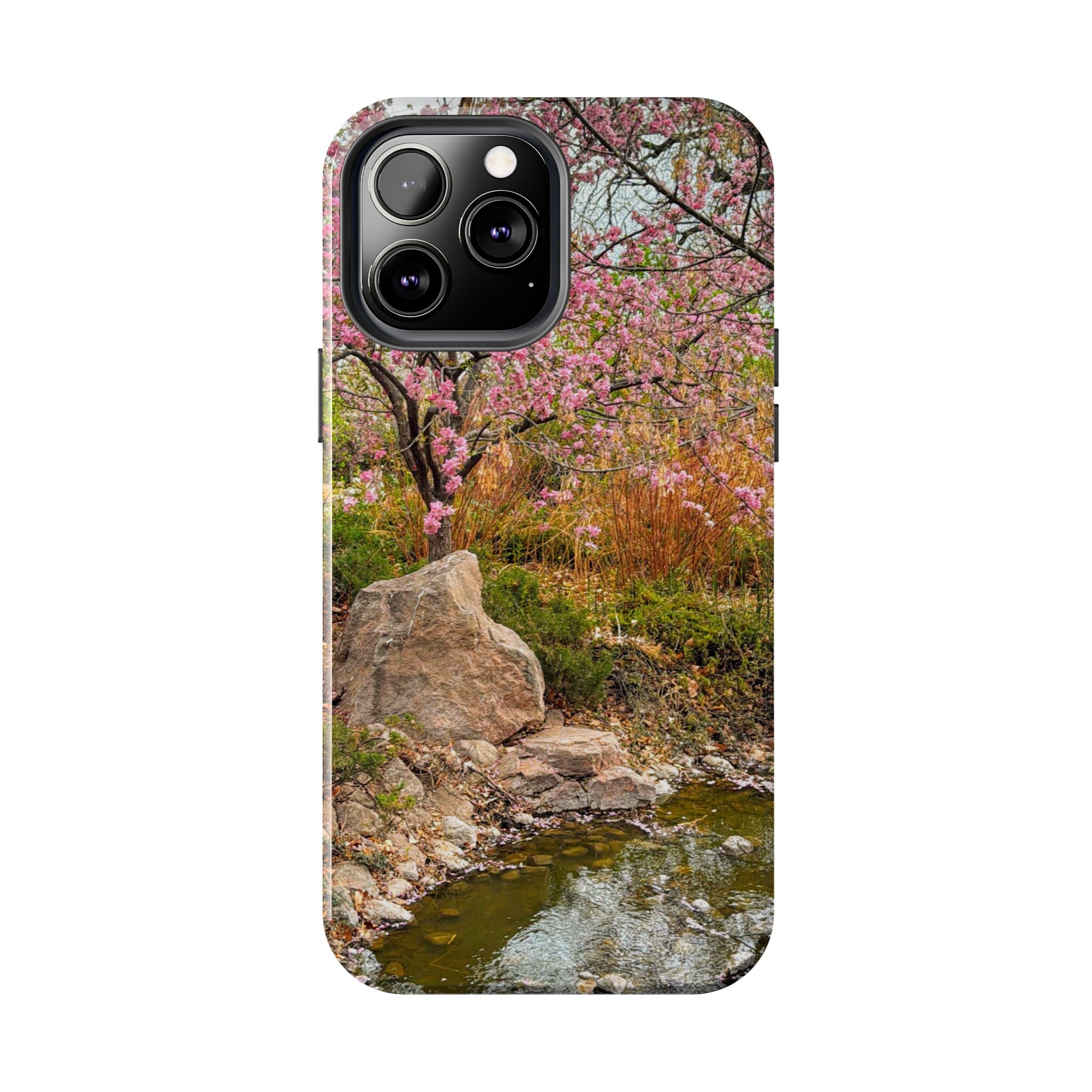 Cherry Blossom Tough Phone Cases - Nature Lover Gift, Floral Phone Accessories, Spring Decor, Custom Cases, Outdoor Adventure