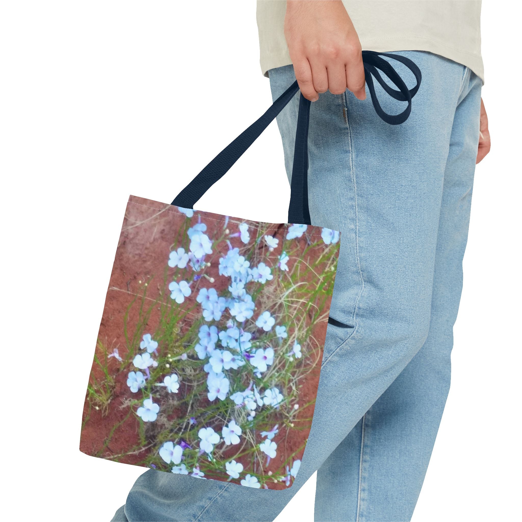 Floral Tote Bag - Boho Chic, Everyday Use, Eco-Friendly Shopping, Gift for Her, Travel Accessory