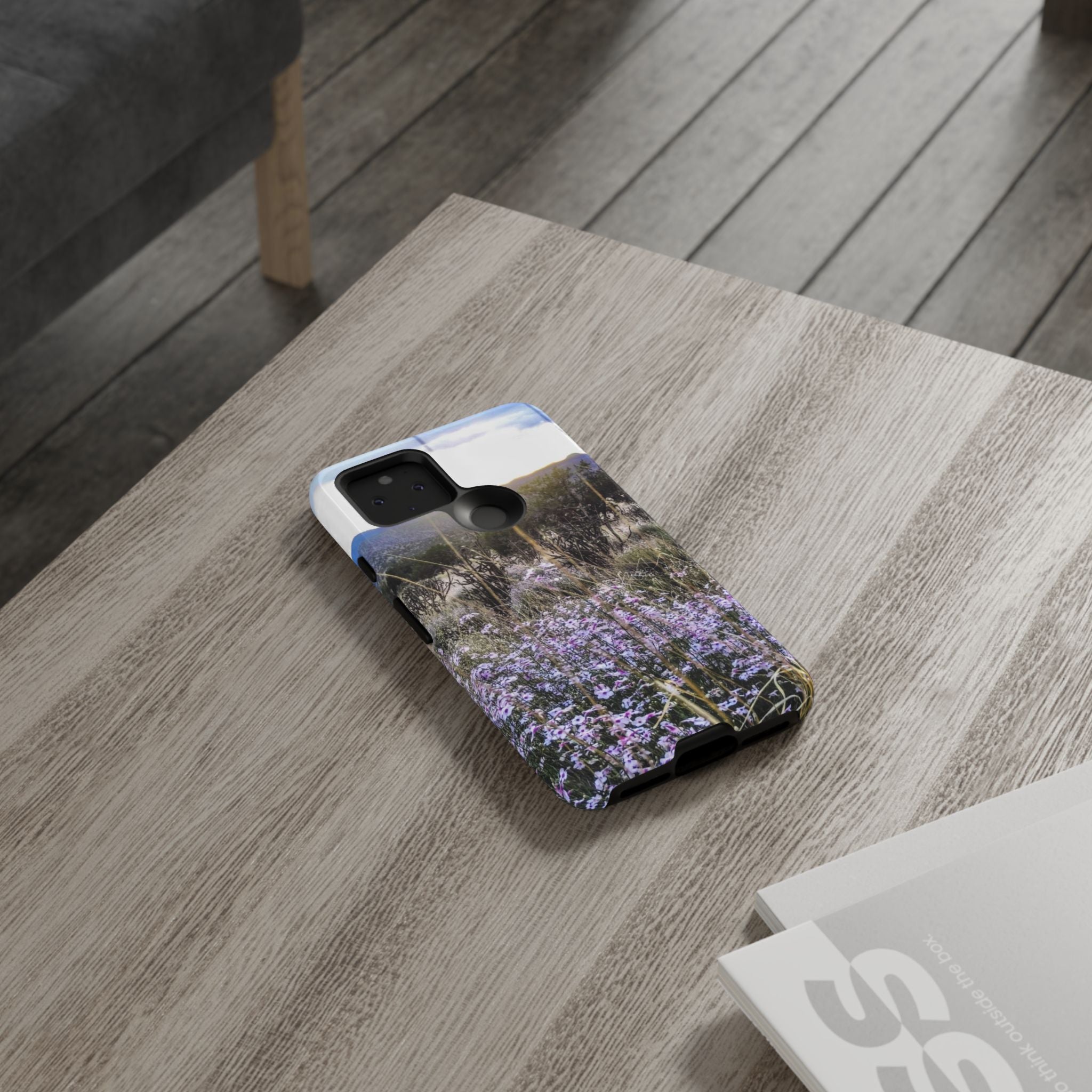 Floral Phone Case, Tough Phone Cover for Outdoor Lovers, Nature-Inspired Accessories, Gift for Photography Enthusiasts, Protective [...]