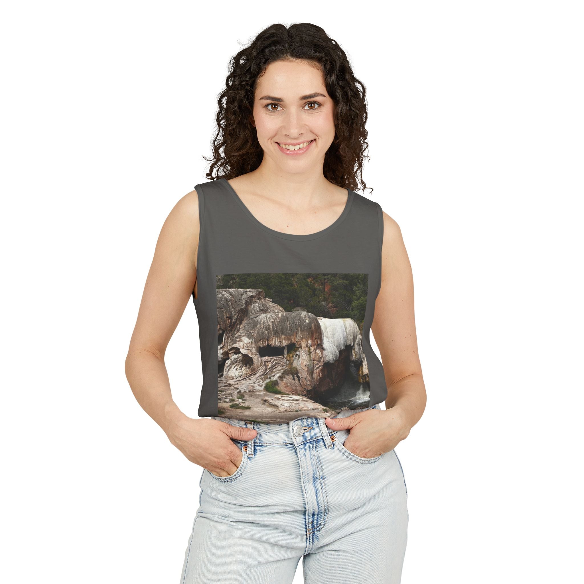 Outdoor Adventure Unisex Tank Top, Nature Lover Gift, Summer Beach Apparel, Graphic Tee, Travel Casual Wear