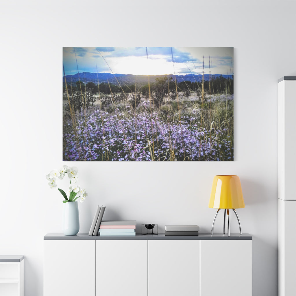 Framed Botanical Wall Art, Floral Canvas Print, Nature Decor, Home Interior Art, Gift for Garden Lovers, Beautiful Flower Landscape