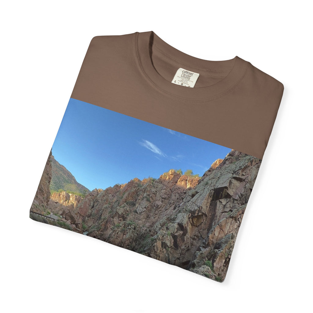 Nature Scene Unisex T-Shirt, Eco-Friendly Tee, Outdoorsy Apparel, Hiking Gift, Casual Wear, Adventure Clothing