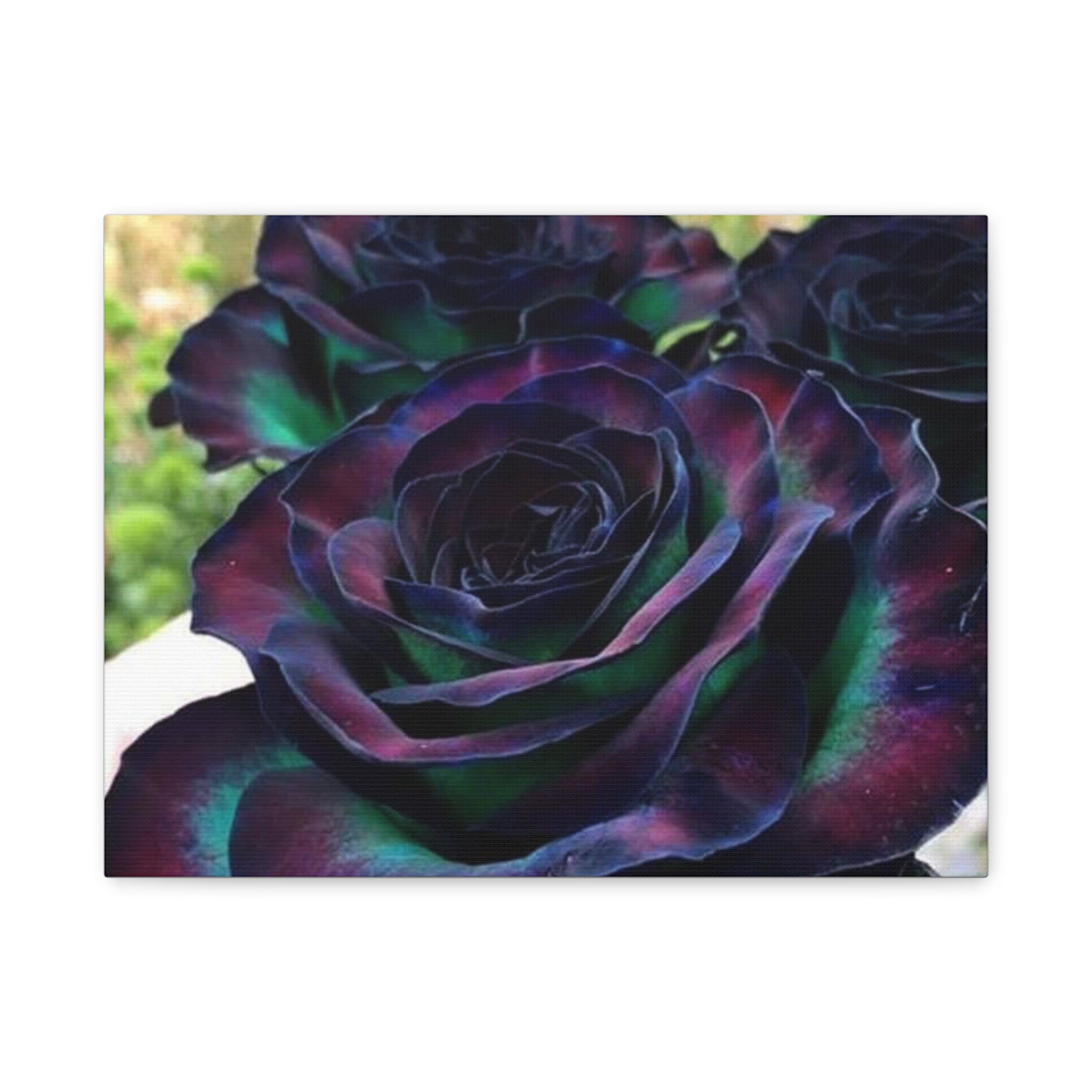 Matte Canvas Wall Art Print of Mystical Roses, Colorful Home Decor, Unique Gift for Art Lovers, Flower Wall Decor, Floral Artwork, [...]