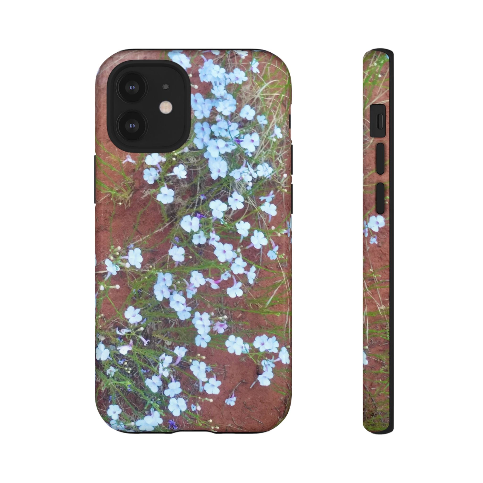 Floral Phone Case - Rustic Floral Design, Tough Cases, Gift for Her, Nature Lover, Spring Decor, Cute Phone Accessory