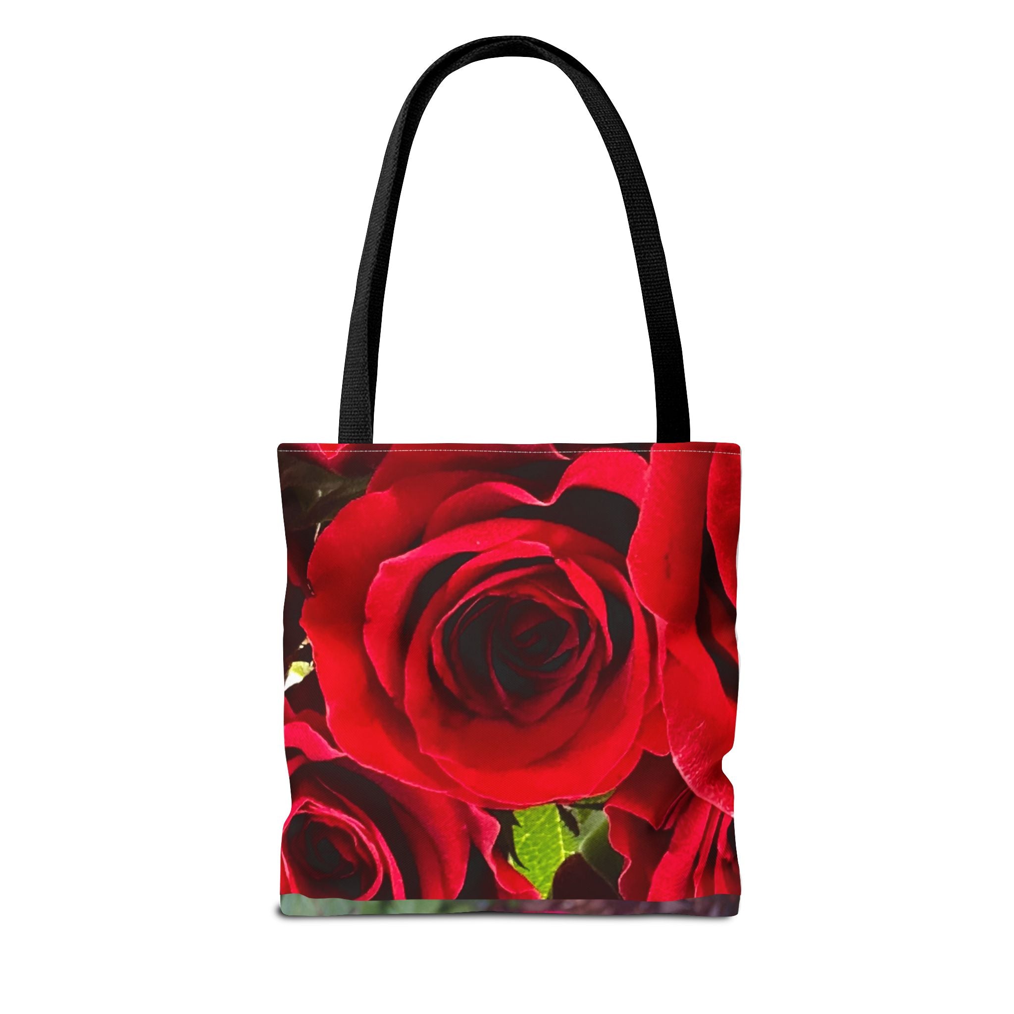 Vibrant Floral Tote Bag | Artistic Rose Design for Everyday Use, Eco-Friendly Shopping, Perfect Gift for Garden Lovers