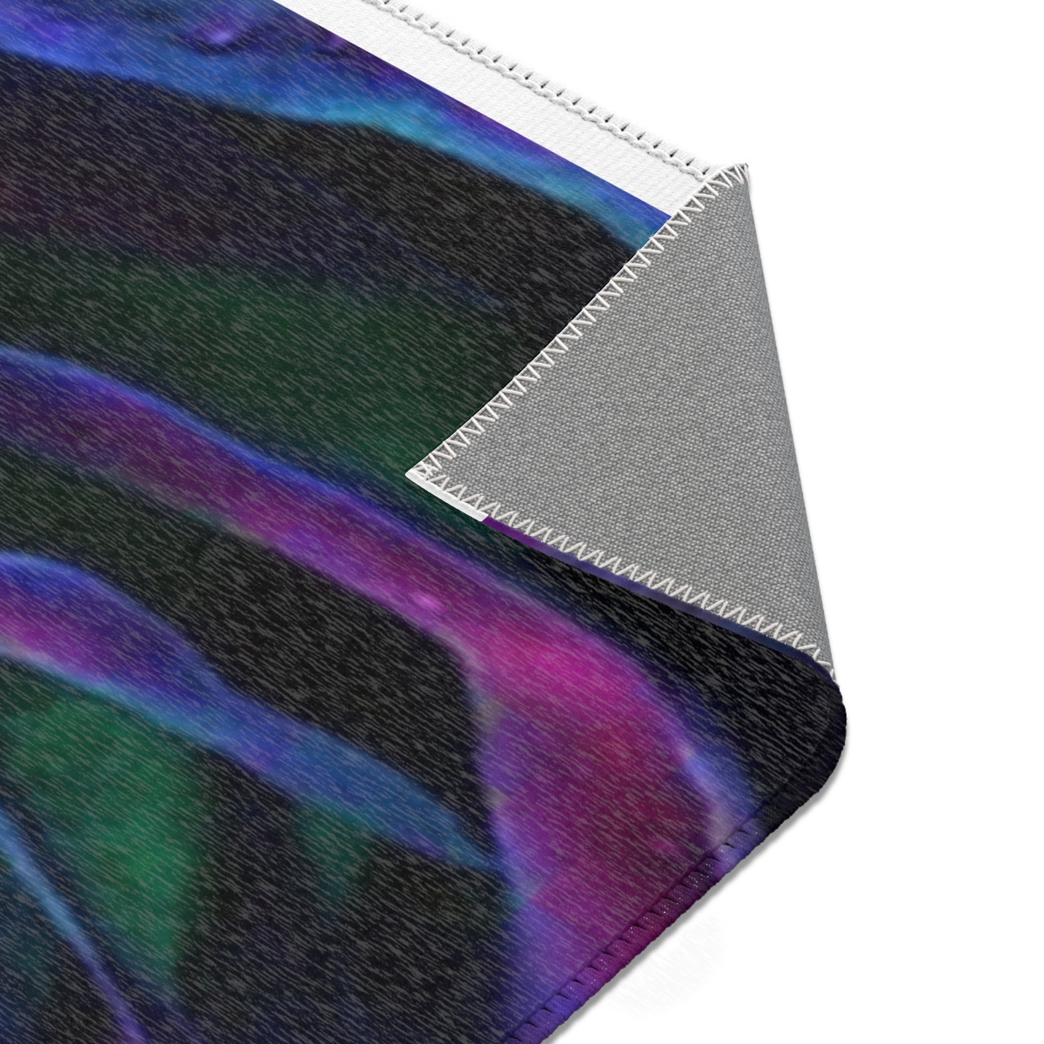 Vibrant Floral Area Rug - Colorful Home Decor, Boho Living Room Accent, Perfect for Gifts, Modern Floor Covering, Stylish Rug