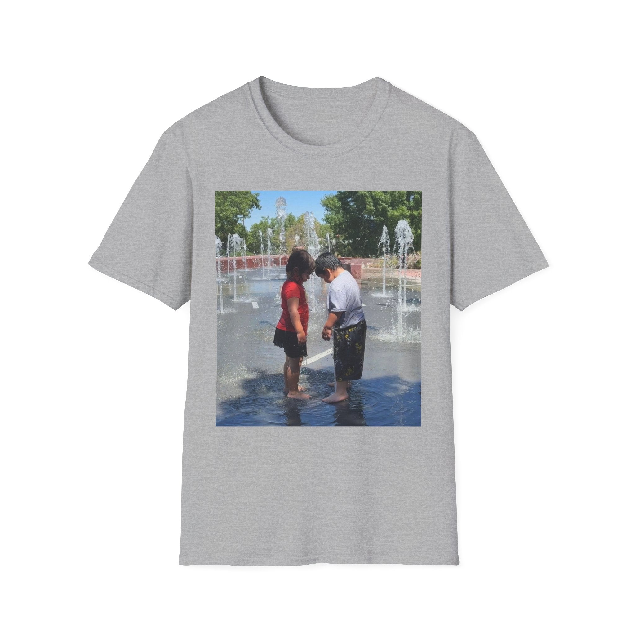 Cherished Moments Unisex Softstyle T-Shirt, Family Reunion Shirt, Personalized Gift, Summer Fun Tee, Kids Photography Tee