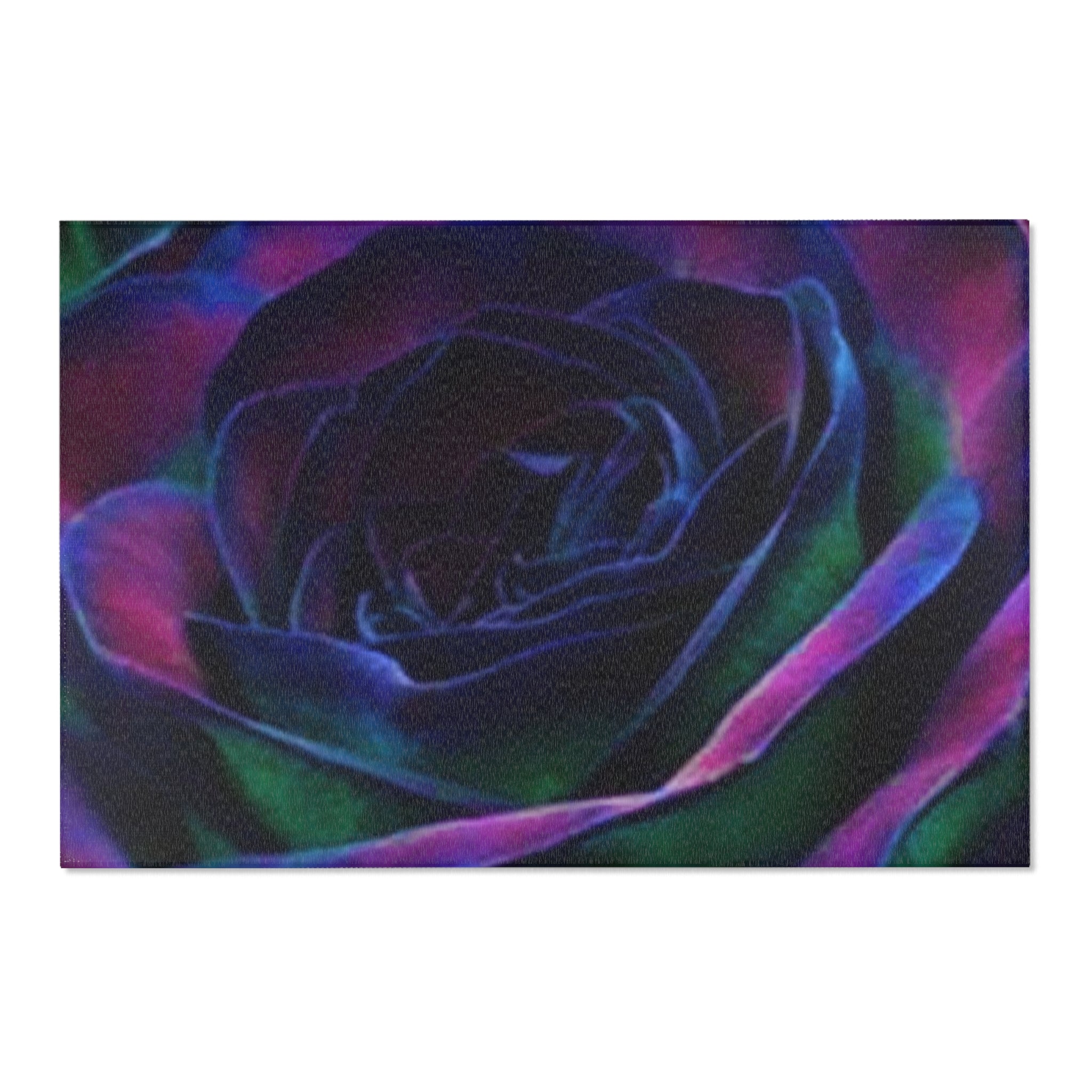 Vibrant Floral Area Rug - Colorful Home Decor, Boho Living Room Accent, Perfect for Gifts, Modern Floor Covering, Stylish Rug