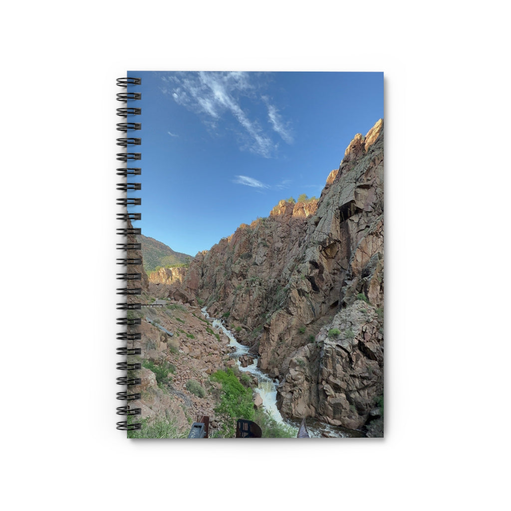 Scenic Spiral Notebook, Nature Lover Journal, Hiking Diary, Gift for Adventurers, Travel Sketchbook, Spiral Bound Notebook