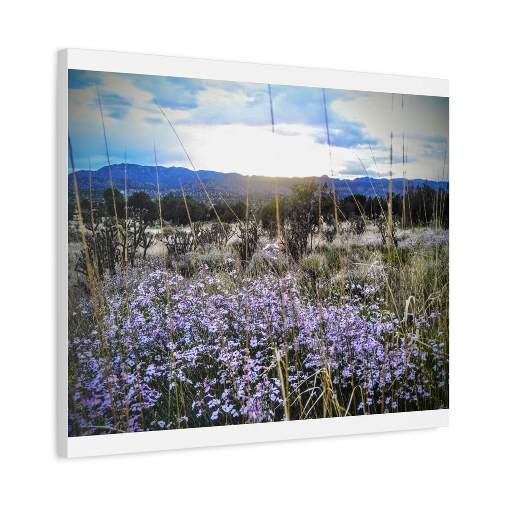 Framed Botanical Wall Art, Floral Canvas Print, Nature Decor, Home Interior Art, Gift for Garden Lovers, Beautiful Flower Landscape