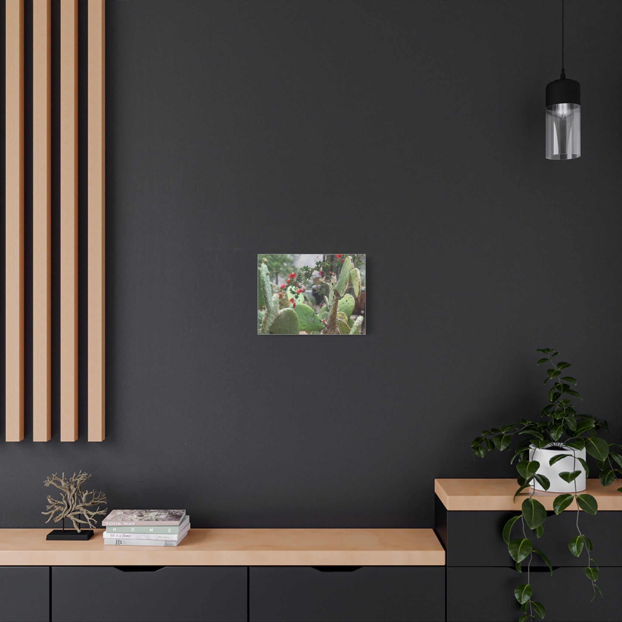 Cactus Artwork Print, Botanical Wall Decor, Succulent Canvas, Nature Lover Gift, Home Decoration