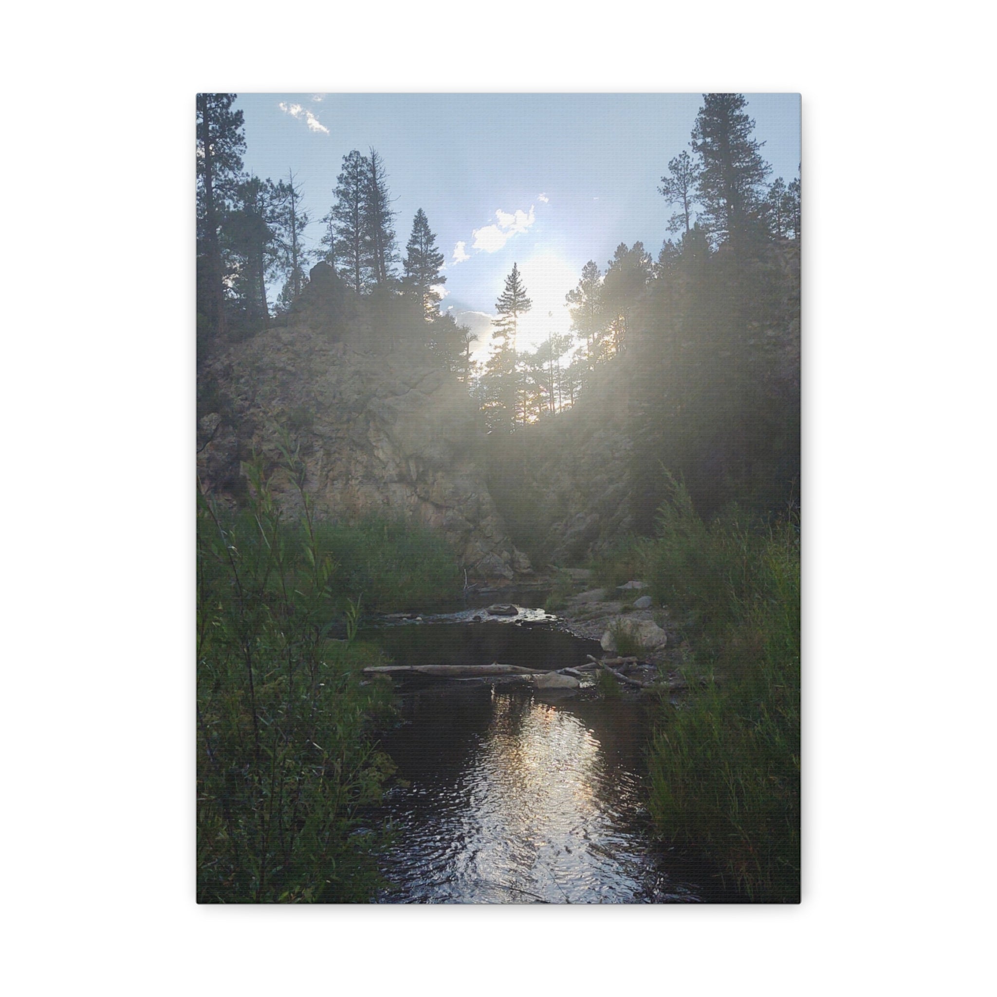 Nature Wall Art Canvas Print for Home Decor, Serene Landscape Artwork, Office Decor, Gift for Nature Lovers, Outdoor Photography