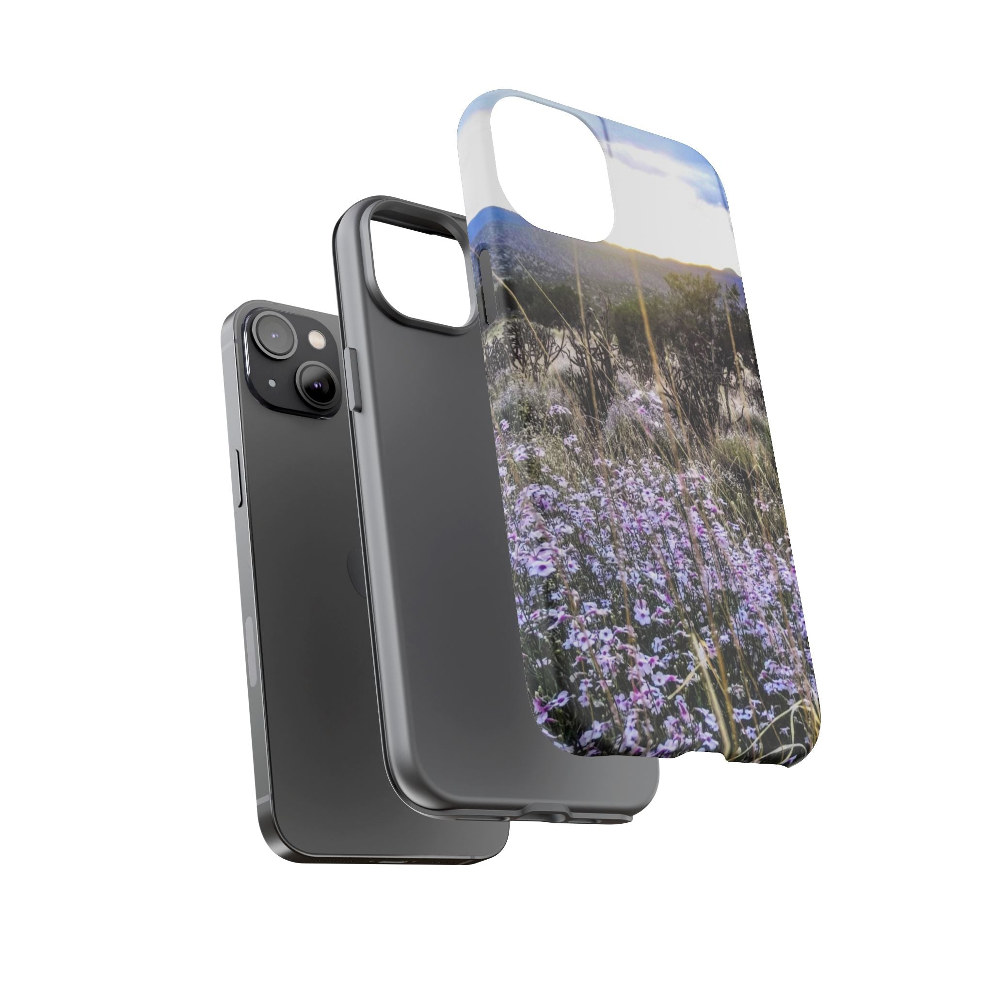 Floral Phone Case, Tough Phone Cover for Outdoor Lovers, Nature-Inspired Accessories, Gift for Photography Enthusiasts, Protective [...]