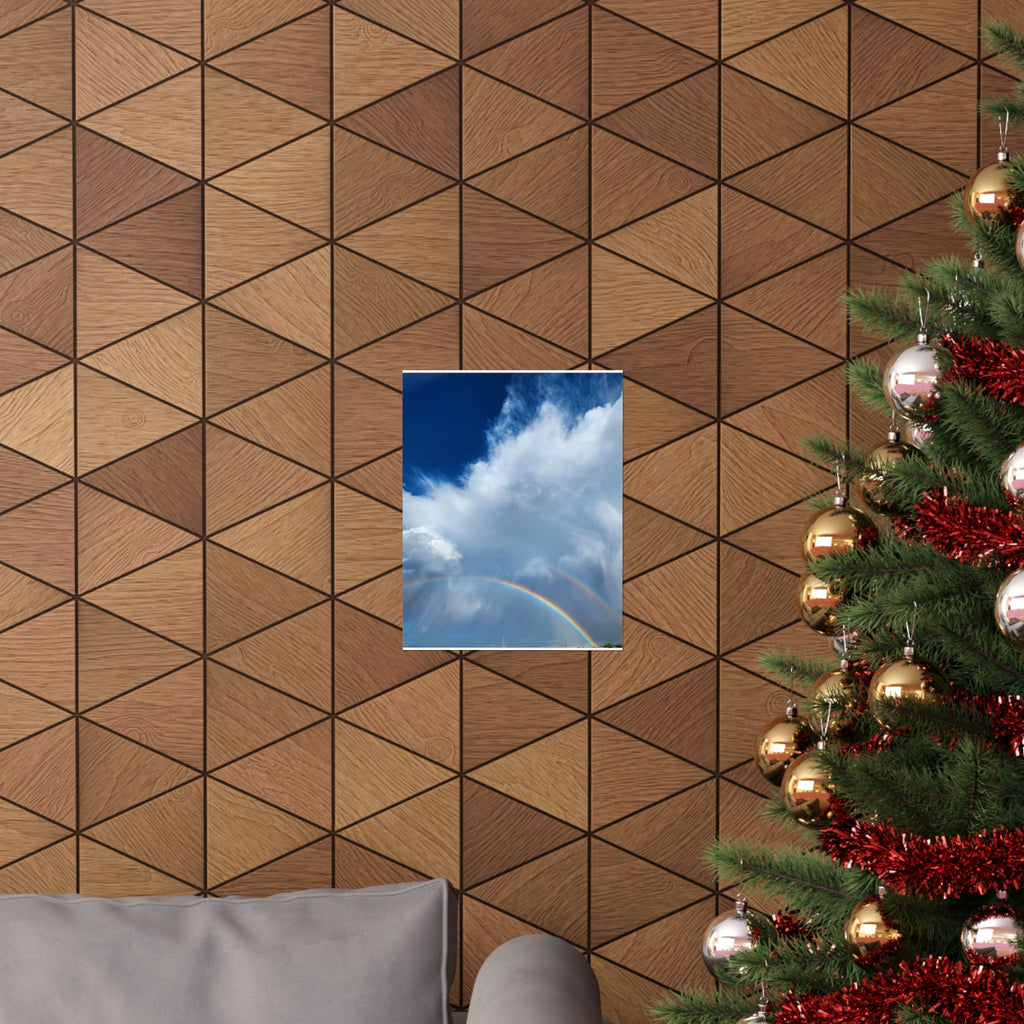 Rainbow Sky Matte Vertical Poster | Inspirational Wall Art, Home Decor, Gift for Nature Lovers, Office Decoration, Unique Artwork