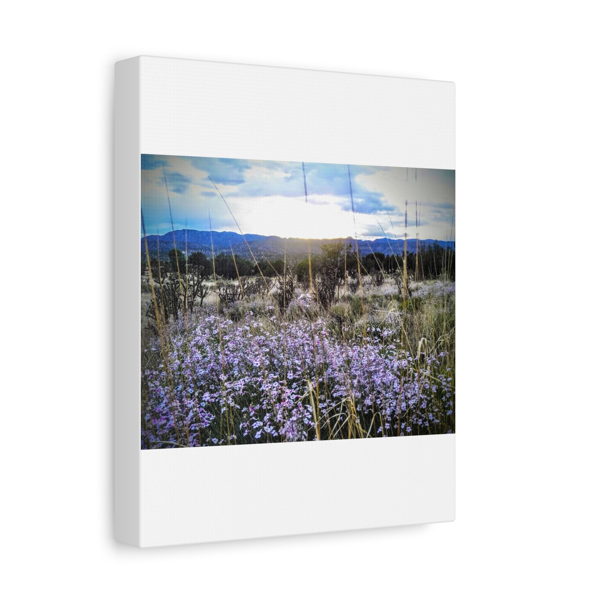 Framed Botanical Wall Art, Floral Canvas Print, Nature Decor, Home Interior Art, Gift for Garden Lovers, Beautiful Flower Landscape