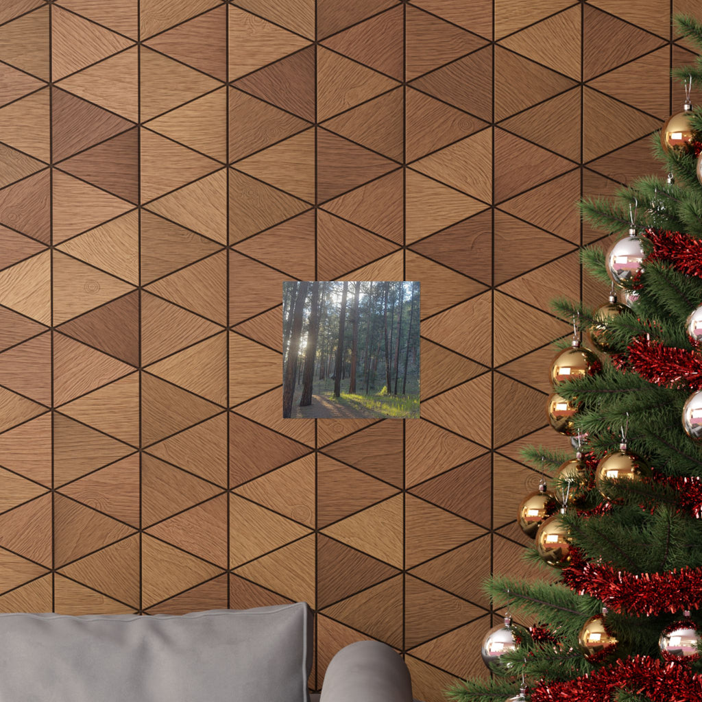 Serene Nature Matte Vertical Posters, Forest Wall Art, Home Decor, Gift Idea, Nature Lover's Decor, Inspirational Art Print