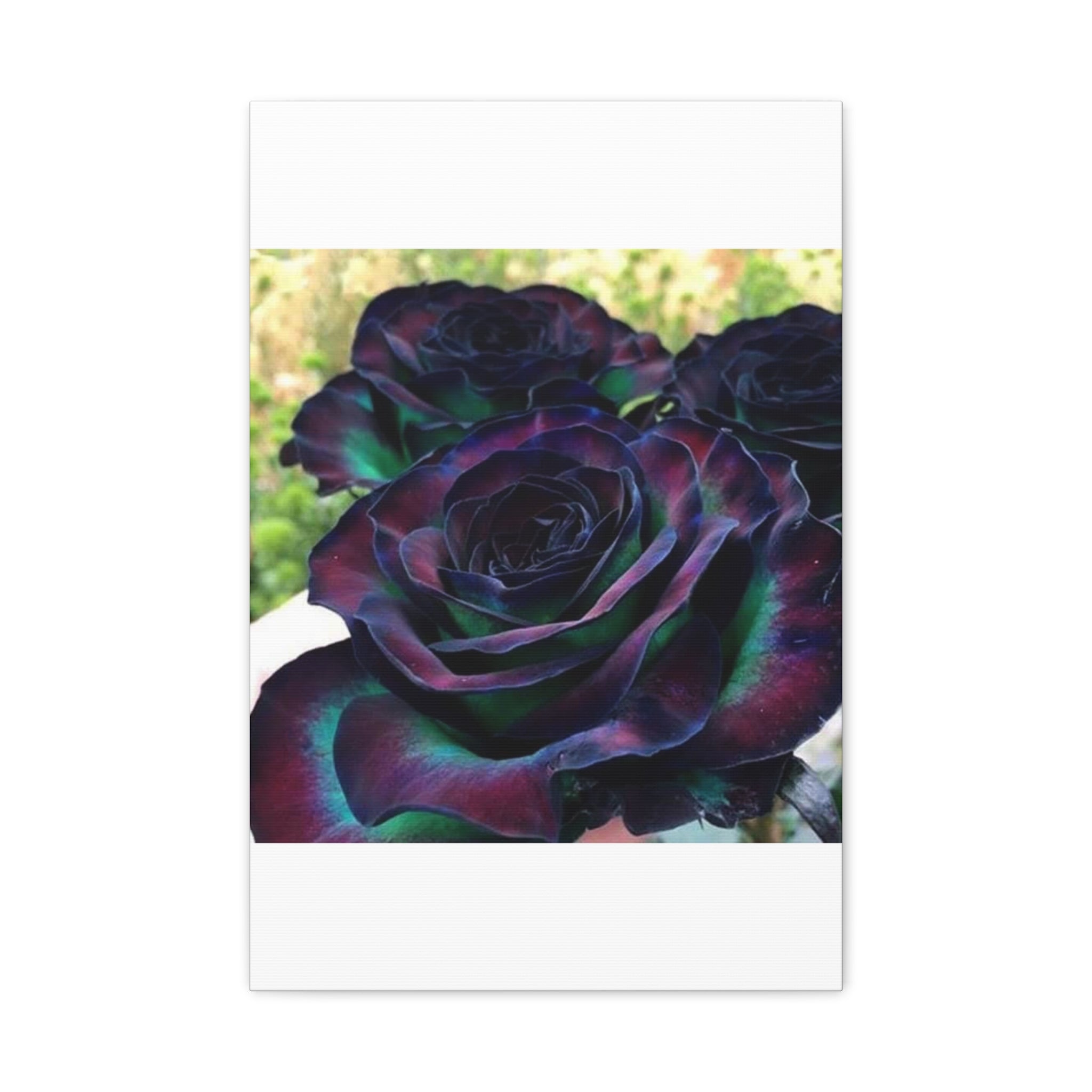 Matte Canvas Wall Art Print of Mystical Roses, Colorful Home Decor, Unique Gift for Art Lovers, Flower Wall Decor, Floral Artwork, [...]