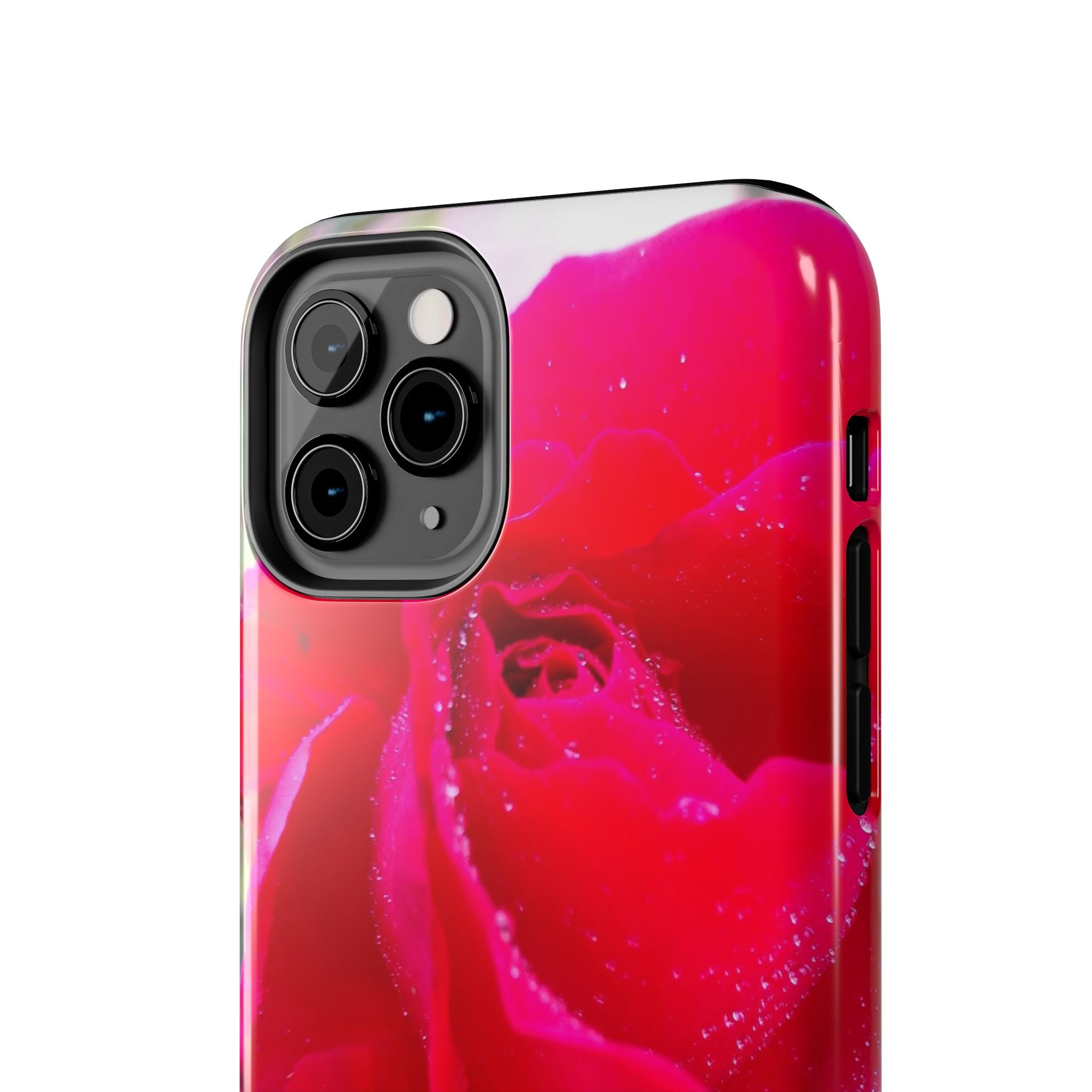 Flower Print Tough Phone Cases, Floral iPhone Case, Durable Mobile Covers, Unique Gift for Her, Birthday Present, Rose Design