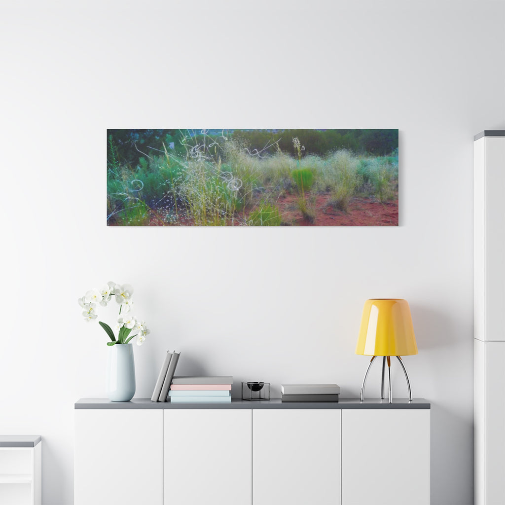 Stretched Canvas Art Print, Nature Wall Decor, Boho Home Decor, Rustic Landscape Art, Gift for Nature Lovers