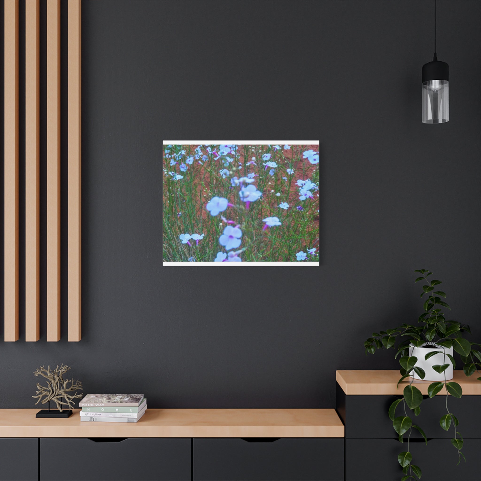 Floral Canvas Wall Art, Home Decor, Wall Hanging, Gift Idea, Nature Art, Flower Print