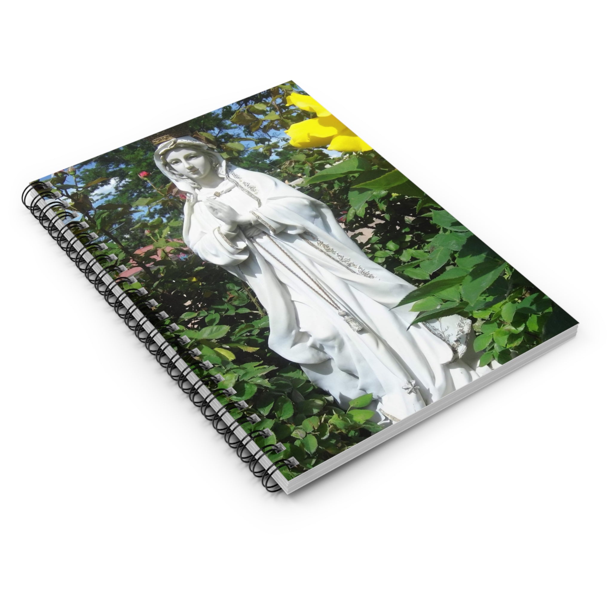 Spiritual Spiral Notebook - Ruled Lines, Saintly Design for Journaling, Daily Reflections, Religious Gifts, Prayer Notes, Catholic [...]