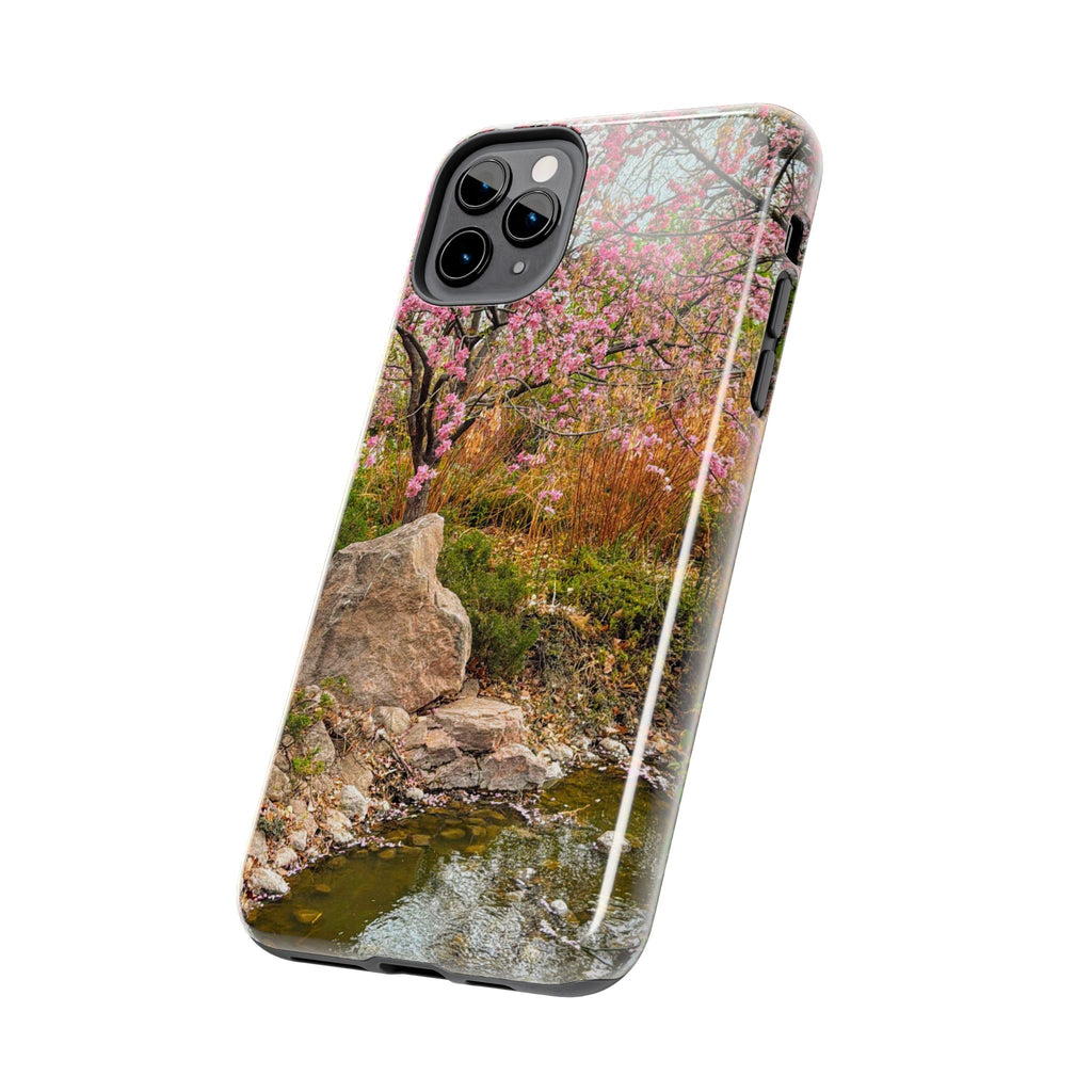 Cherry Blossom Tough Phone Cases - Nature Lover Gift, Floral Phone Accessories, Spring Decor, Custom Cases, Outdoor Adventure