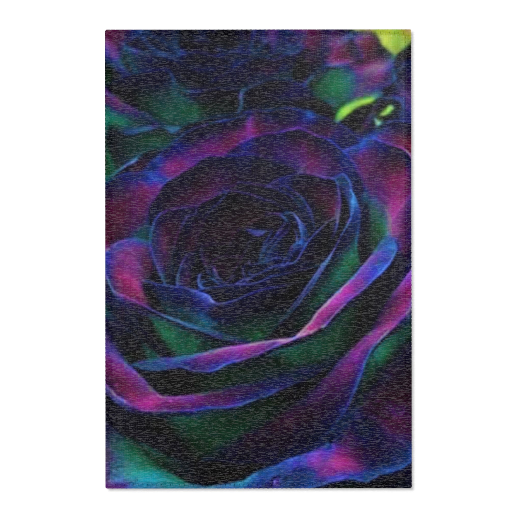 Vibrant Floral Area Rug - Colorful Home Decor, Boho Living Room Accent, Perfect for Gifts, Modern Floor Covering, Stylish Rug