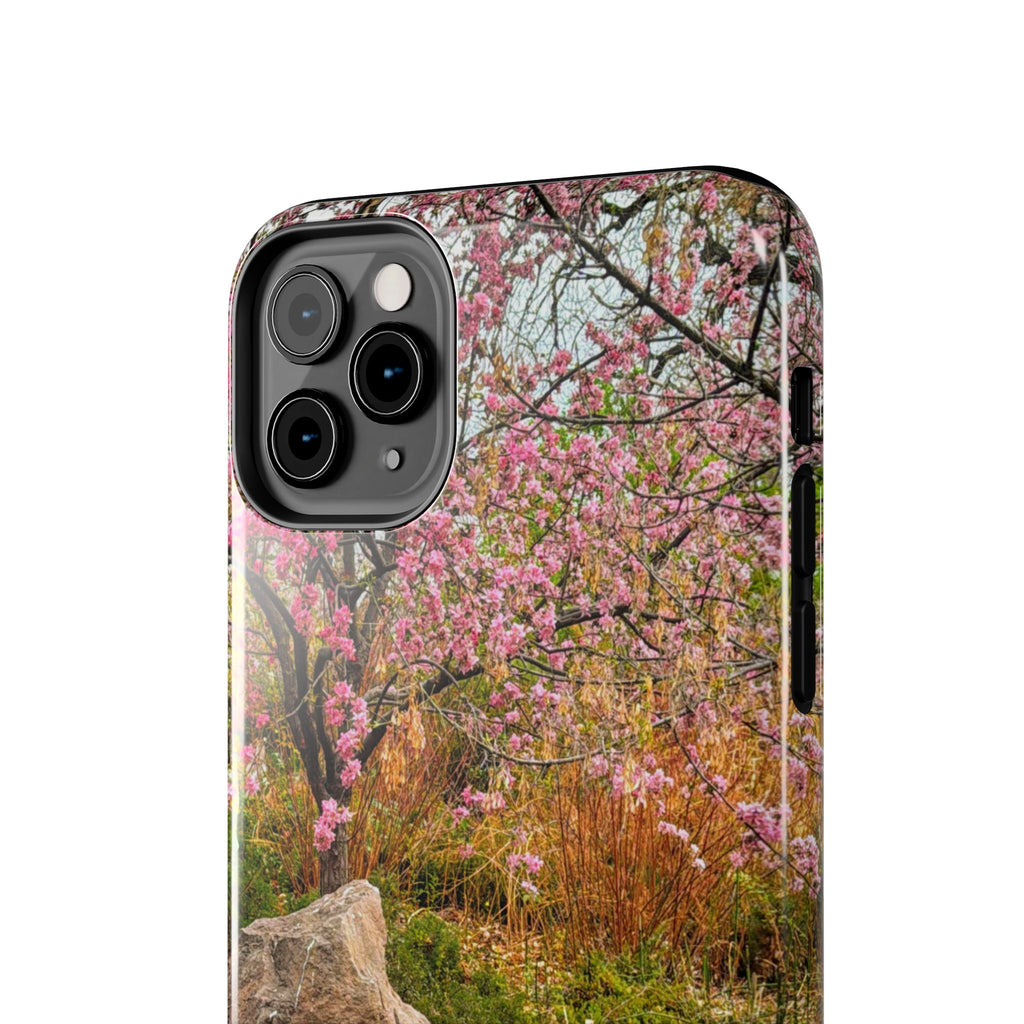 Cherry Blossom Tough Phone Cases - Nature Lover Gift, Floral Phone Accessories, Spring Decor, Custom Cases, Outdoor Adventure
