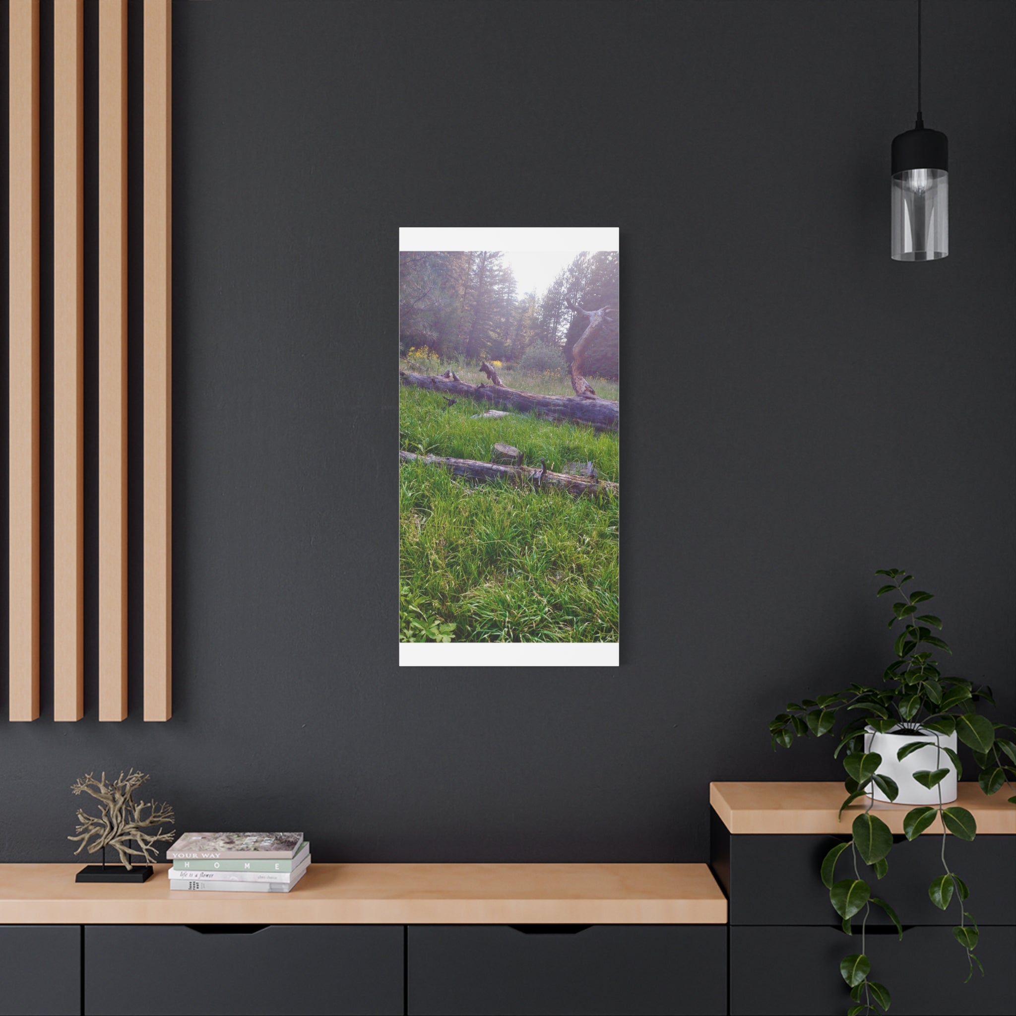 Classic Canvas Wall Art - Nature Decor, Outdoor Wall Hanging, Home Aesthetic, Gift for Nature Lovers, Rustic Cabin Decor