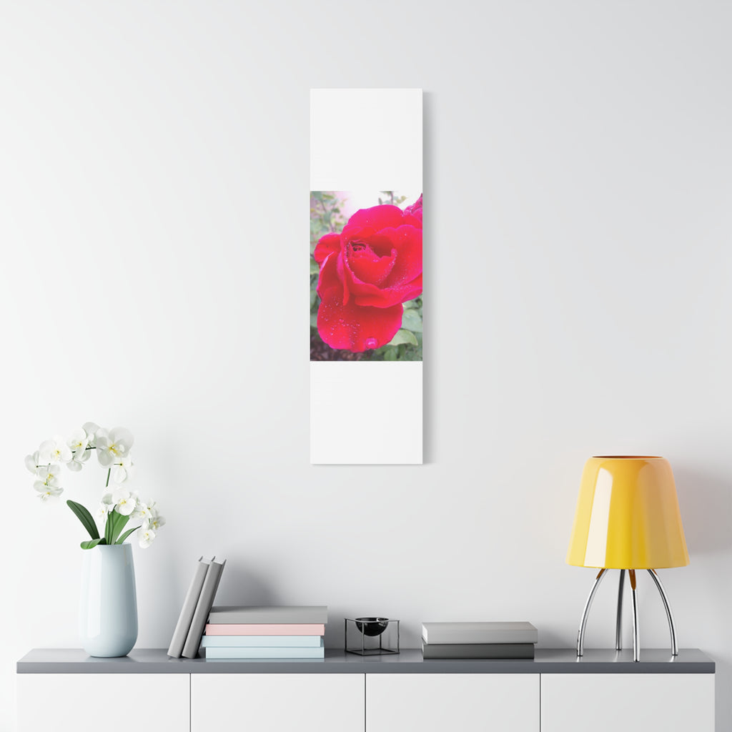 Stunning Floral Canvas Print, Home Decor, Wall Art, Gift for Flower Lovers, Red Rose Art, Mother's Day Gift