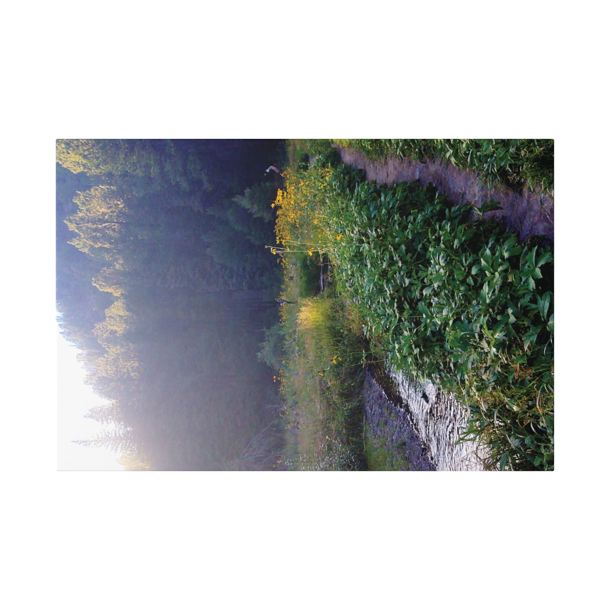 Copy of Nature-Inspired Stretched Canvas Art Print, Landscape Wall Decor, Rustic Home Decor, Gift for Nature Lovers, Artwork for Living Room