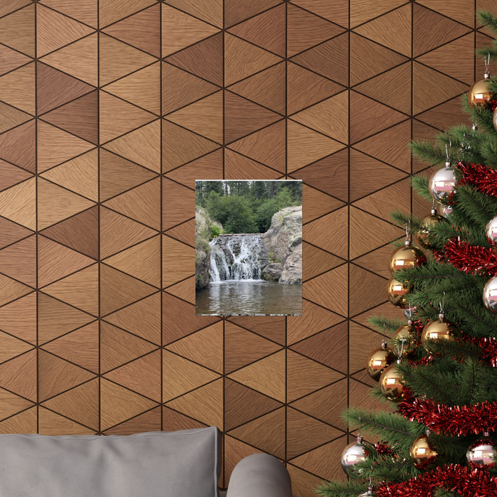 Serene Nature Posters, Home Decor Wall Art, Gift for Nature Lovers, Tranquil Landscape Prints, Waterfall Artwork