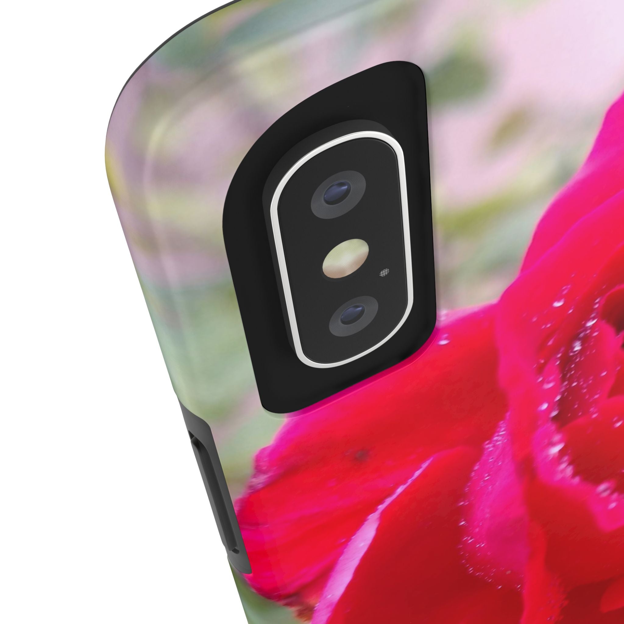 Flower Print Tough Phone Cases, Floral iPhone Case, Durable Mobile Covers, Unique Gift for Her, Birthday Present, Rose Design