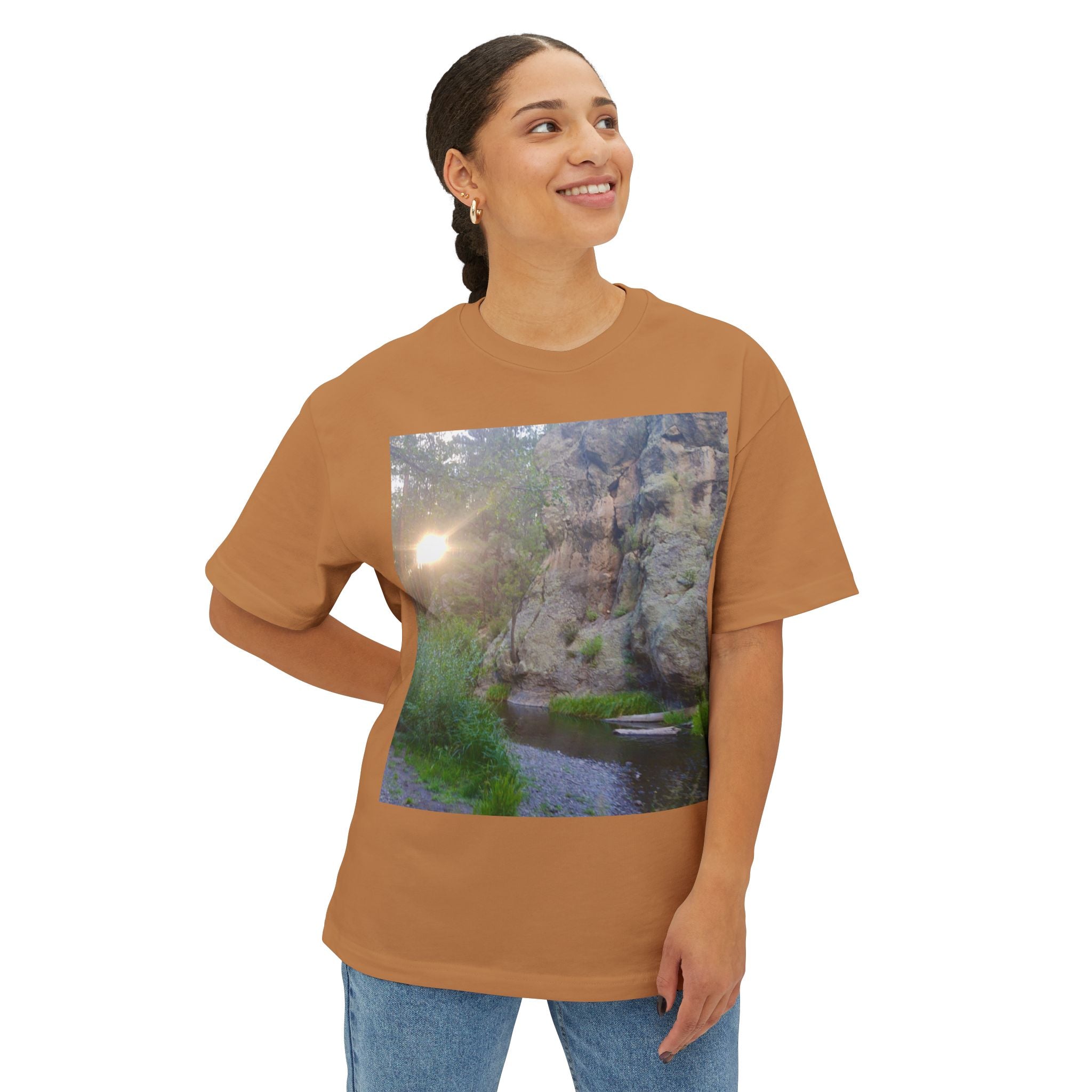 Nature-Inspired Oversized Tee | Relaxed Fit Graphic Shirt | Perfect for Outdoor Lovers, Casual Style, Eco-Friendly Fashion, Gift Idea, [...]