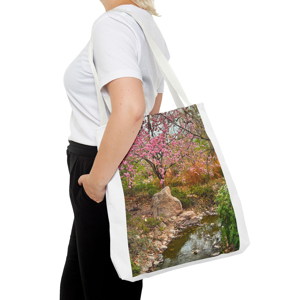 Blossom Dreams Tote Bag, Floral Tote, Eco-Friendly Shopping Bag, Spring Gift, Nature Lover's Accessory, Travel Bag