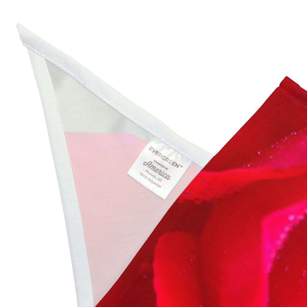 Pet Bandana with Floral Design, Cute Dog Accessory, Pet Gift, Summer Fashion, Dog Bandana for Birthdays, Pet Parties, and Everyday Wear